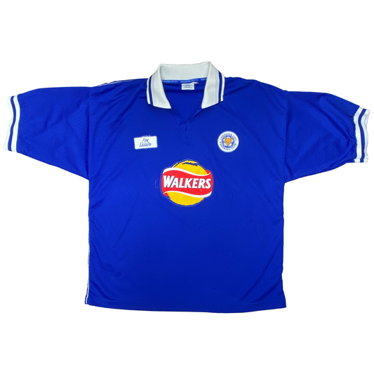 Leicester City Home Shirt (1998-2000) | Extra Large