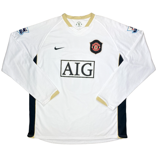 Manchester United Away Shirt (2006-07) - Carrick 16 | Extra Large