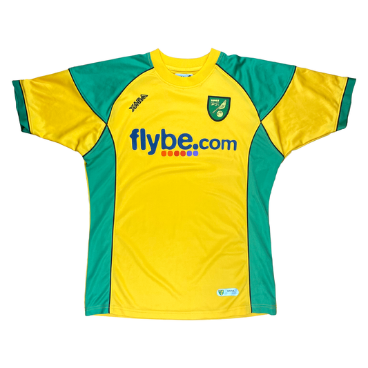Norwich City Home Shirt (2006-08) | Medium