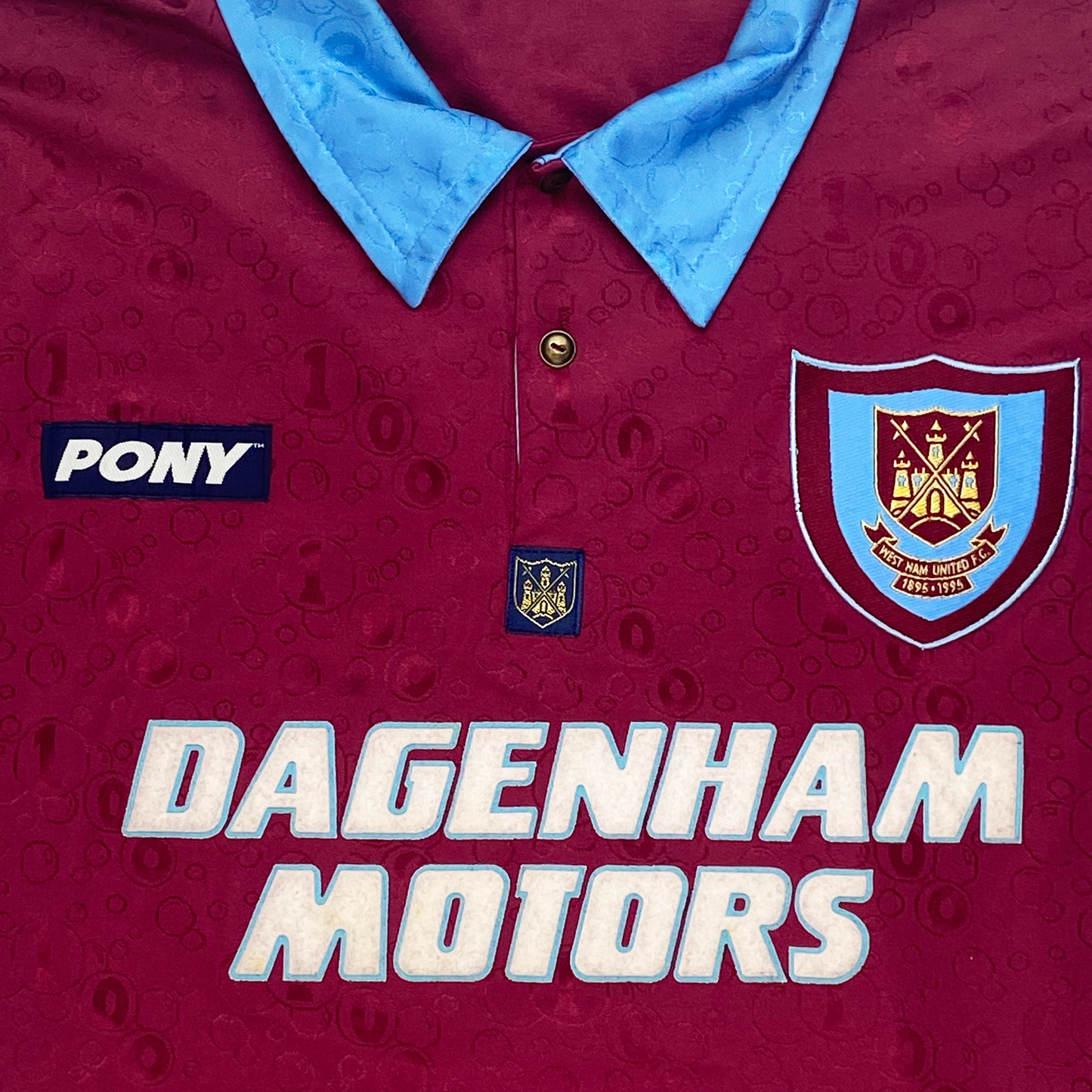 West Ham Home Shirt (1995-97) | Large