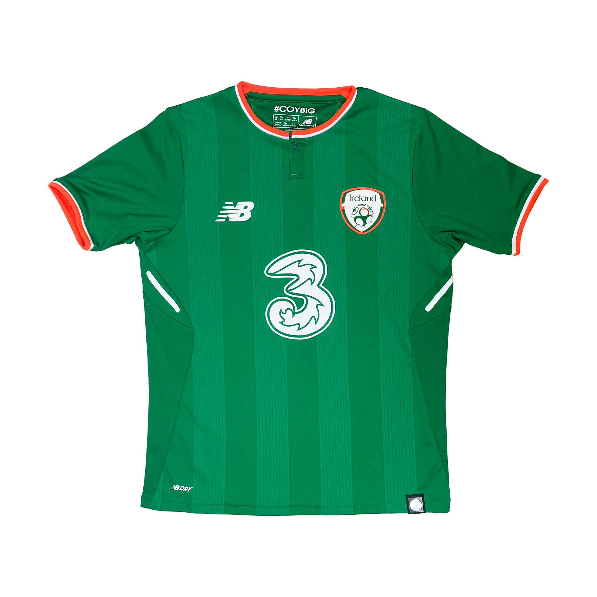Republic of Ireland Home Shirt (2017) | 10-11 Years