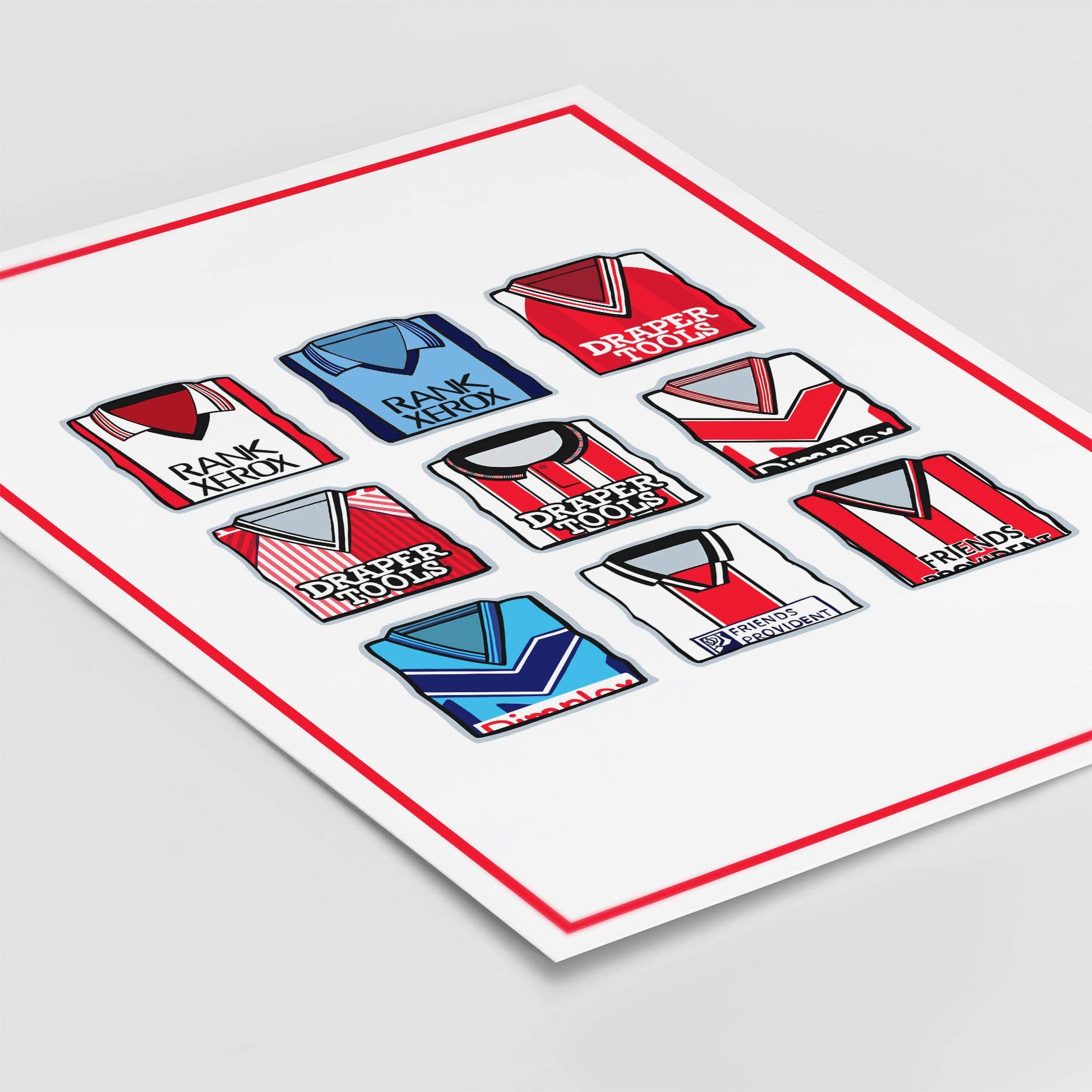 Southampton Shirts Through the Years