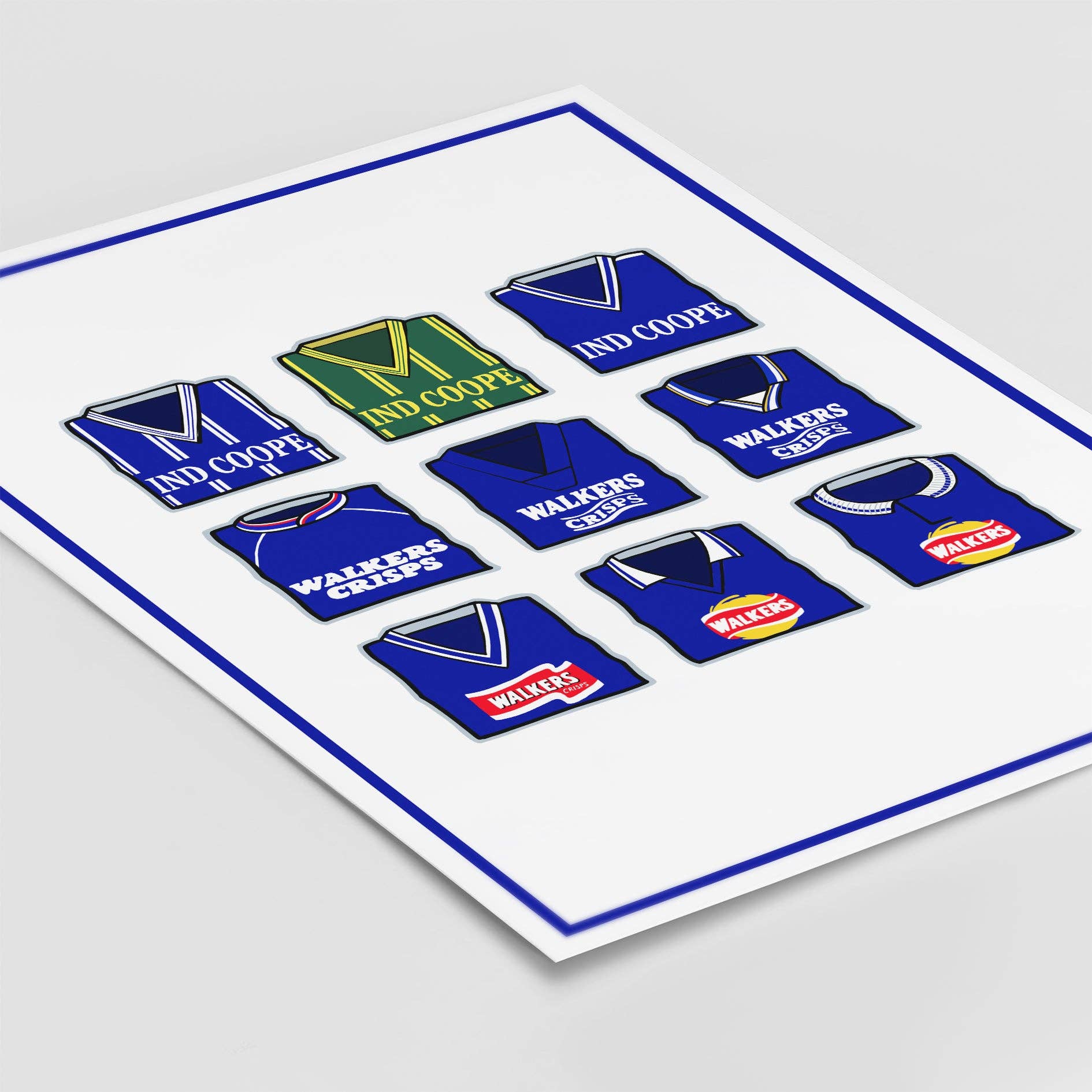 Leicester City Shirts Through the Years