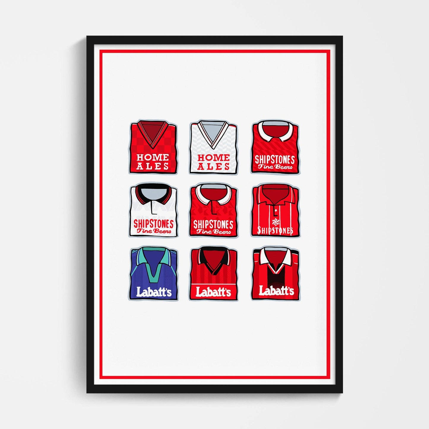 Nottingham Forest Shirts Through the Years