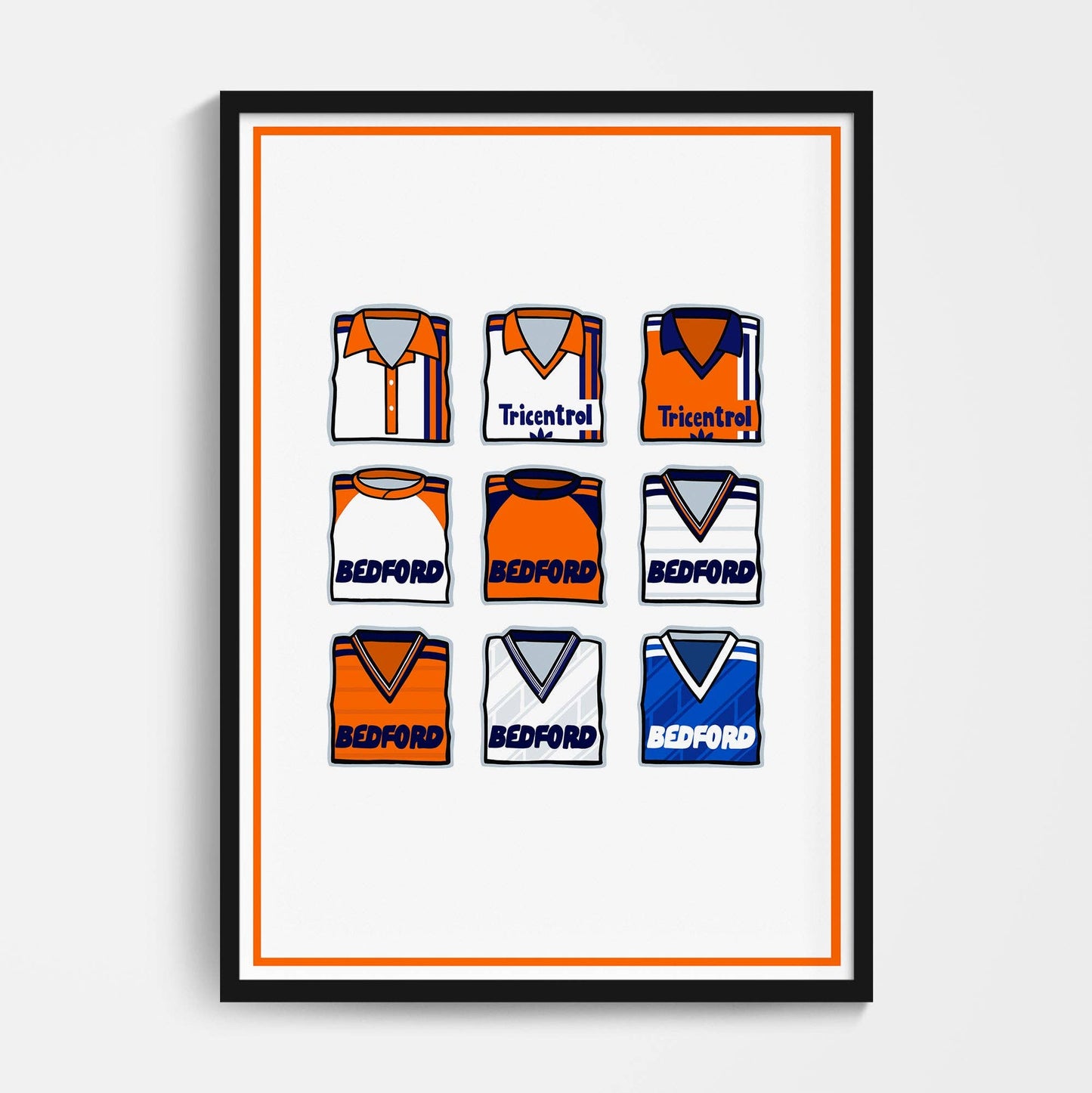 Luton Town Shirts Through the Years