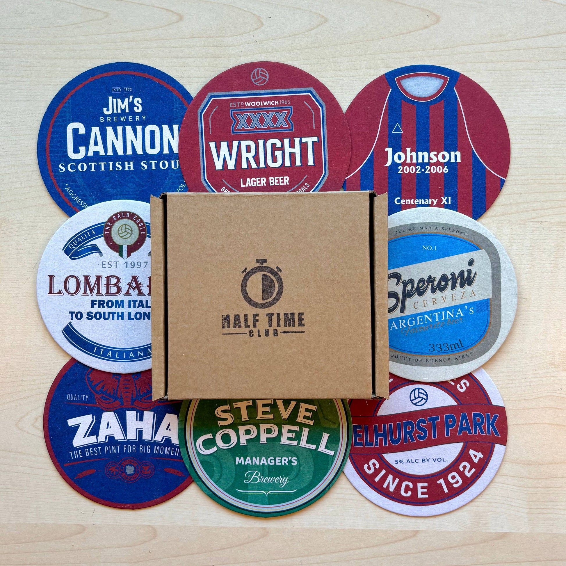 Crystal Palace Beer Mats (8-Pack)