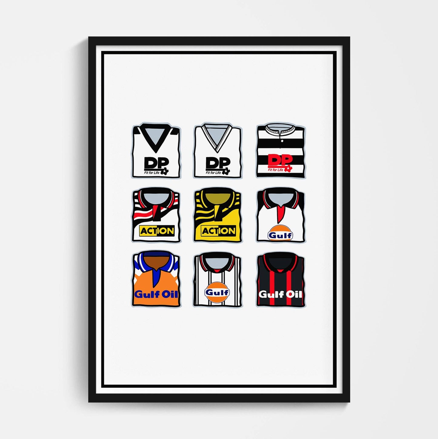 Swansea Shirts Through the Years