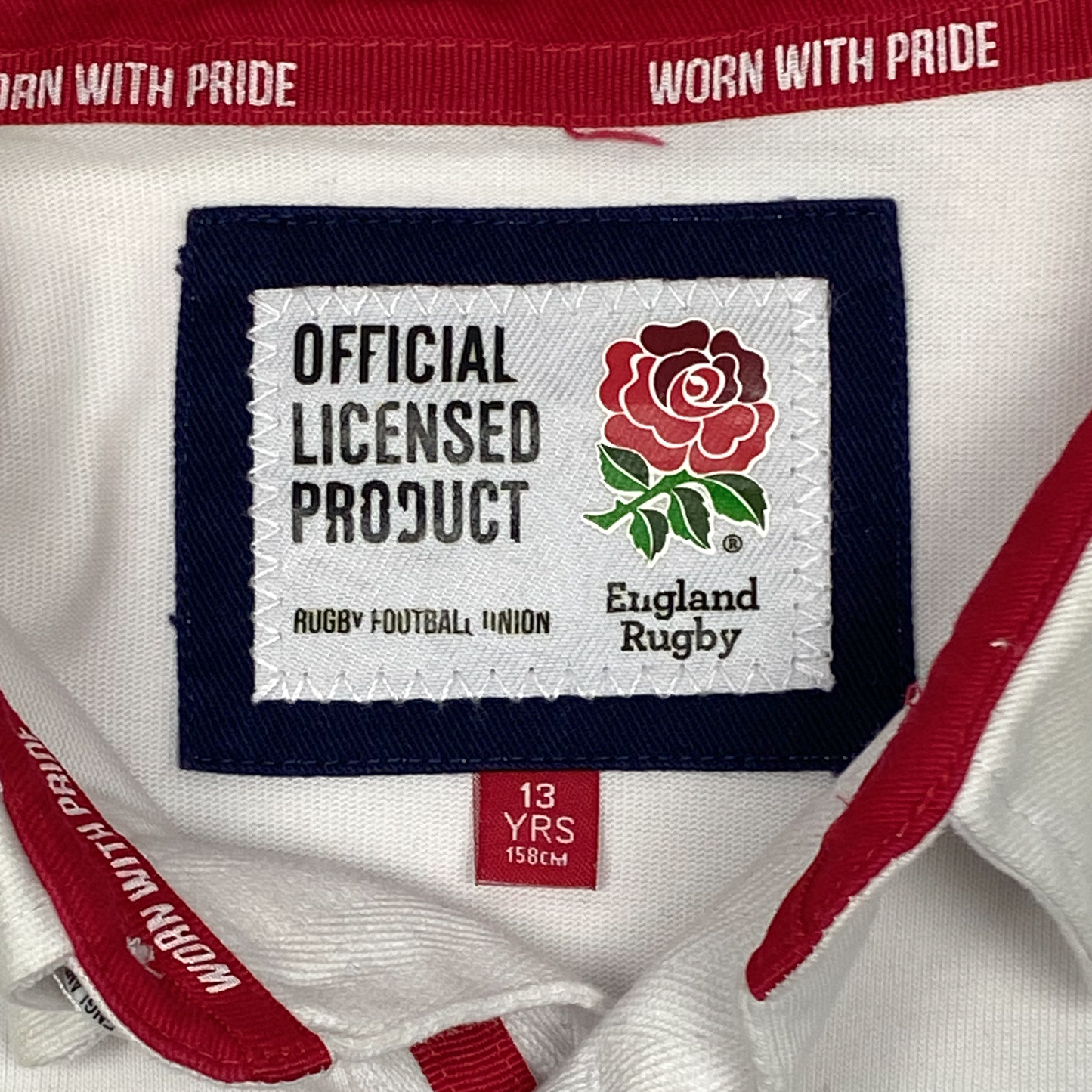 England Rugby Union Shirt | 12-13 Years