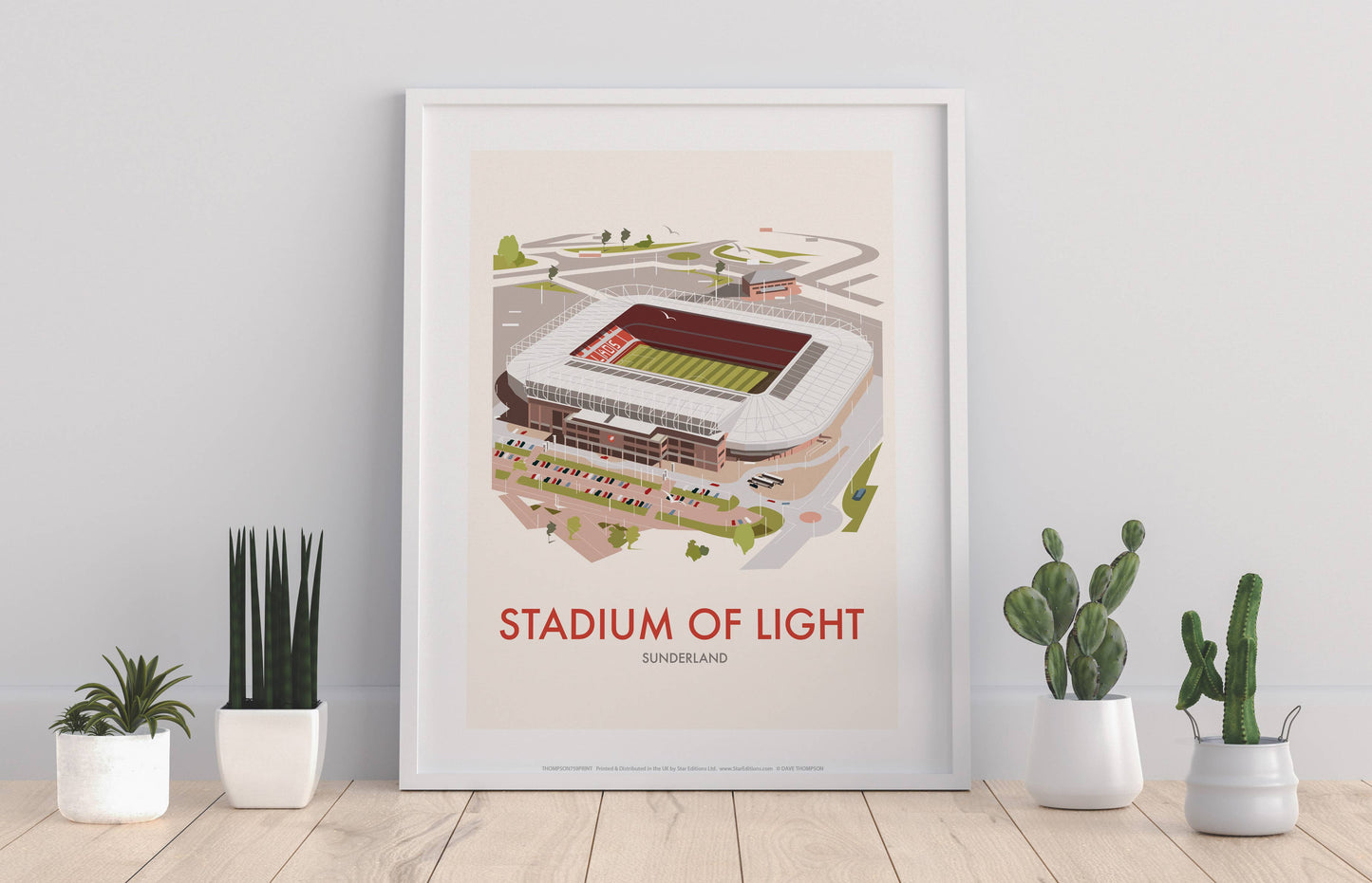 Stadium Of Light, Sunderland Art Print