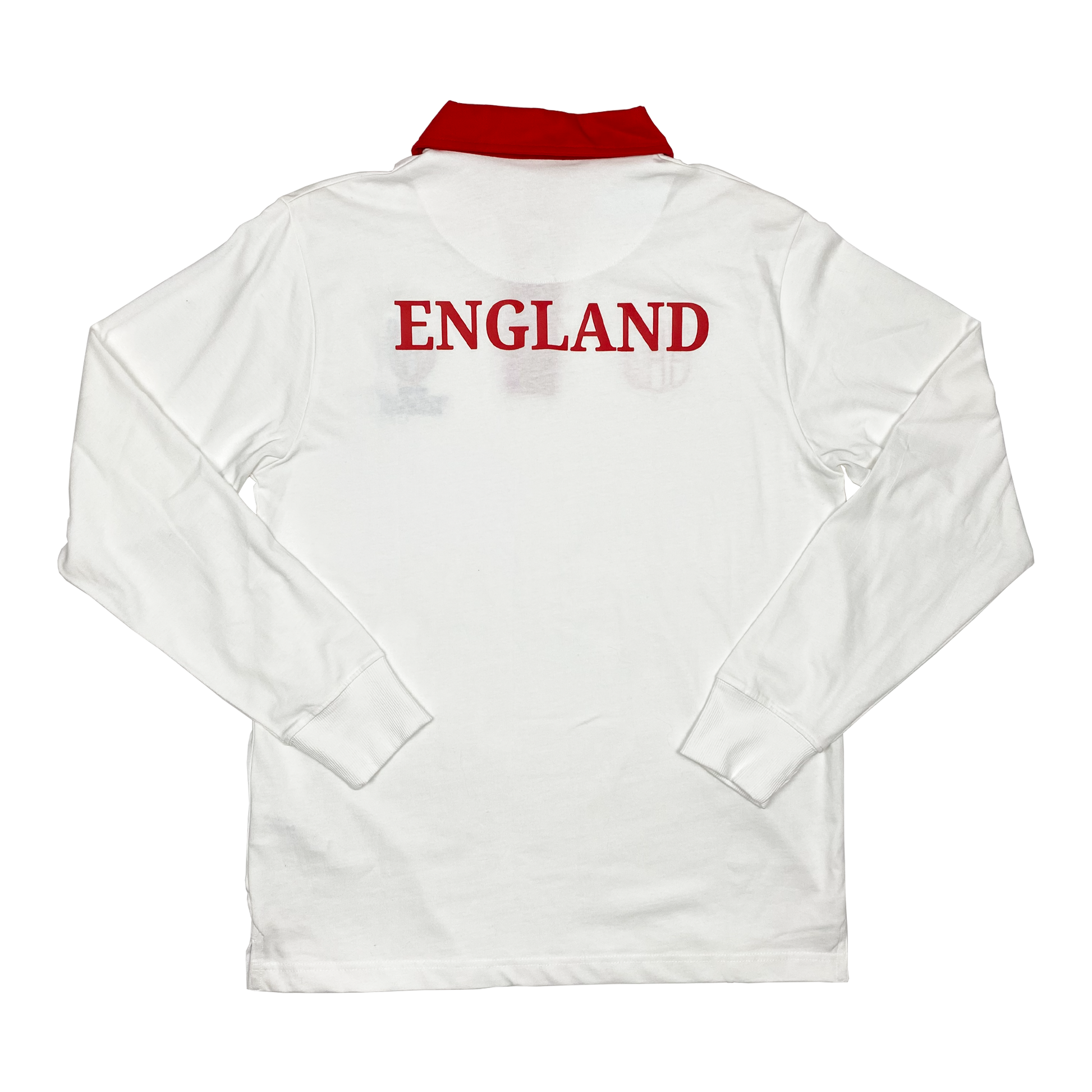 England 2023 Rugby World Cup Long Sleeve Polo | Large