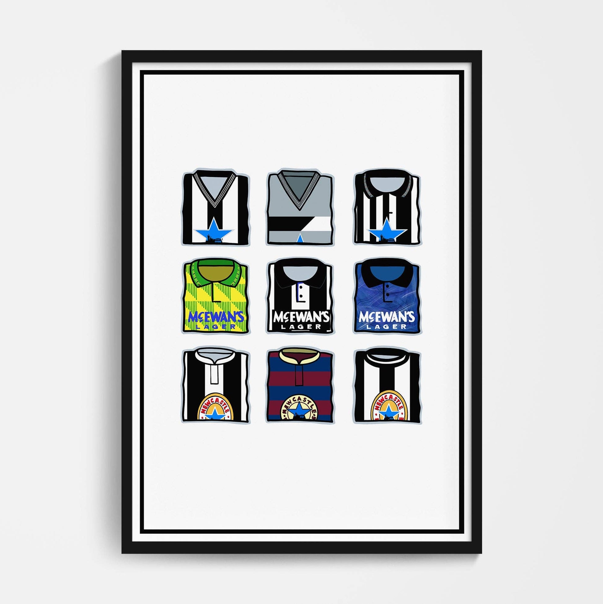 Newcastle United Shirts Print