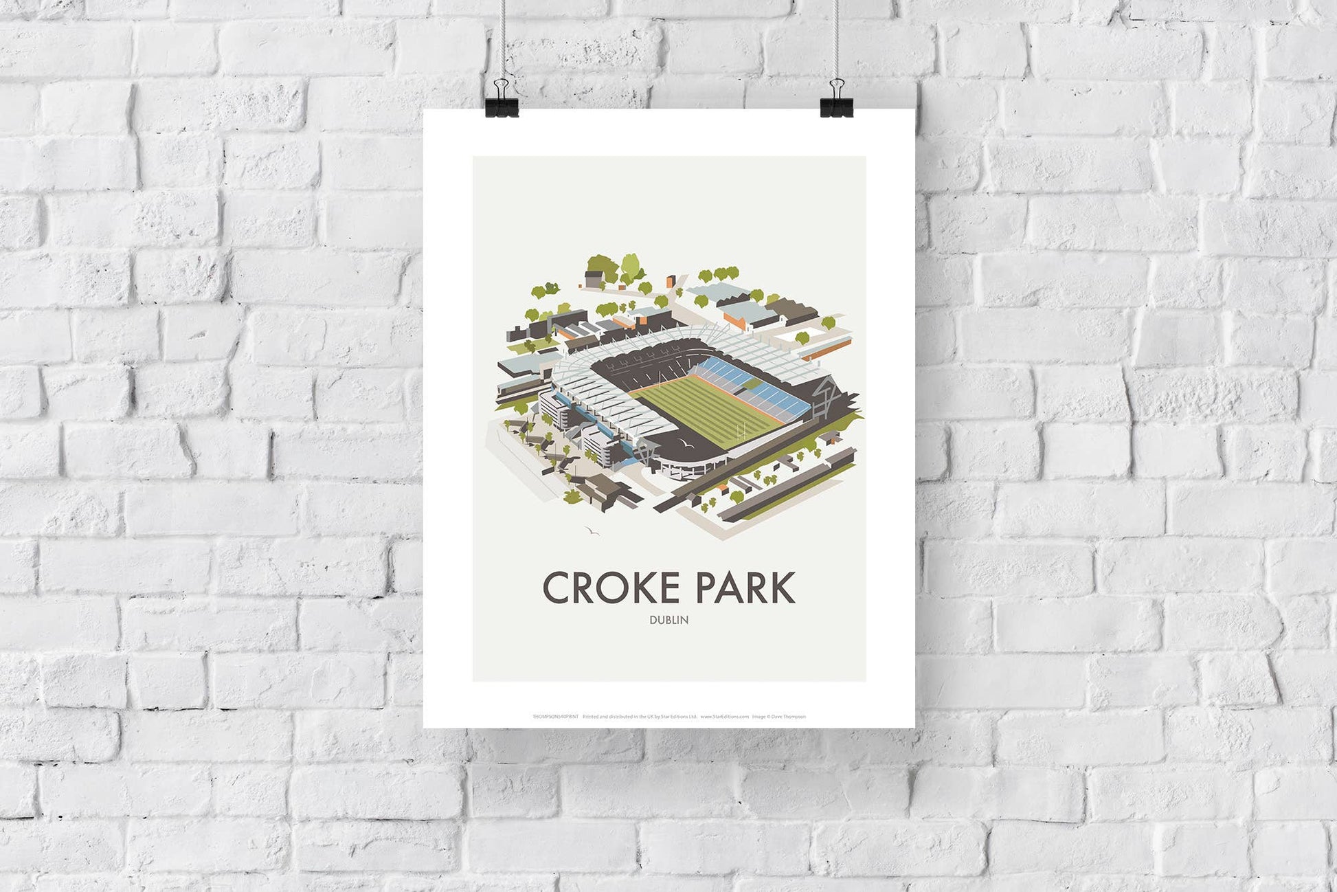 Croke Park, Dublin Art Print