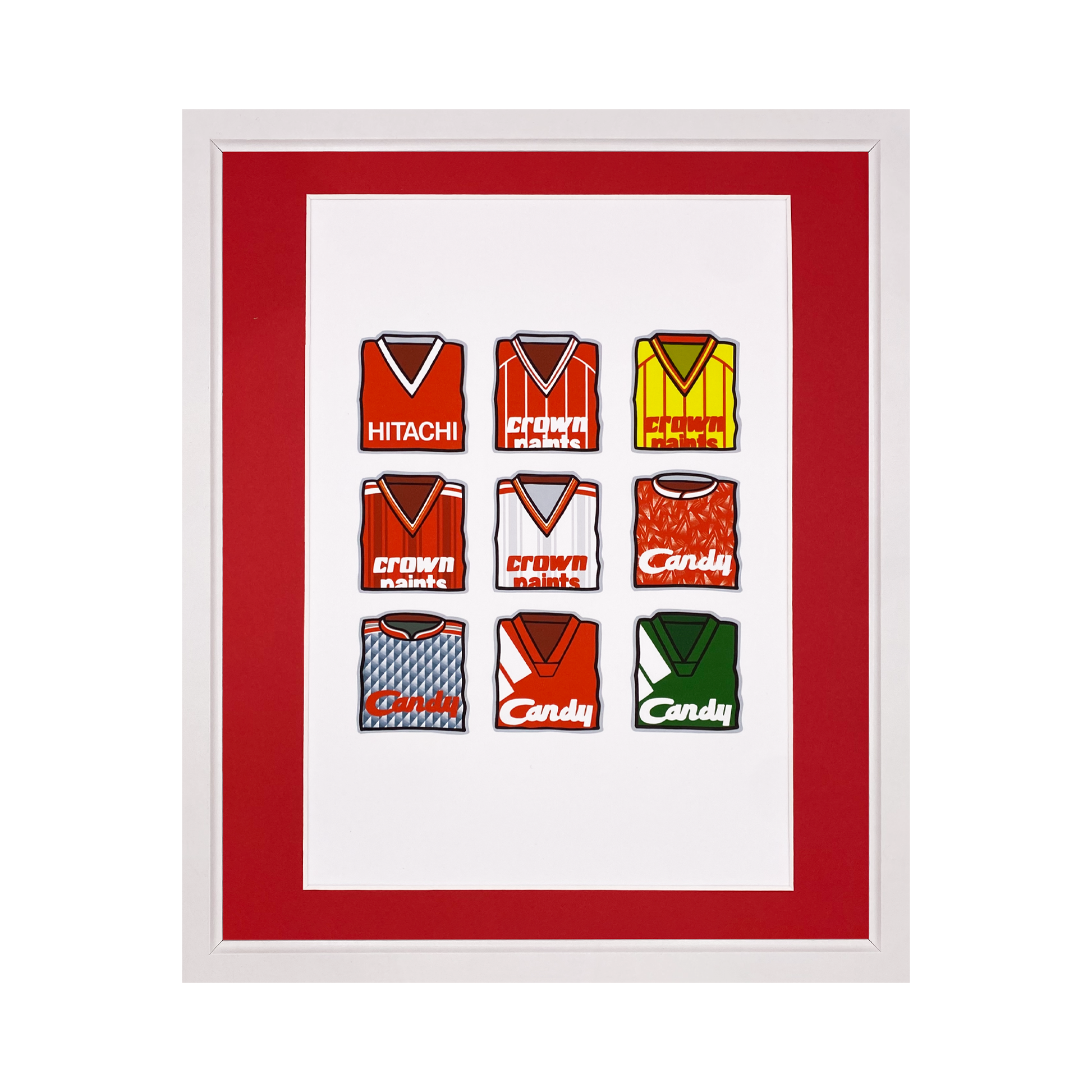 Liverpool Shirts Through the Years