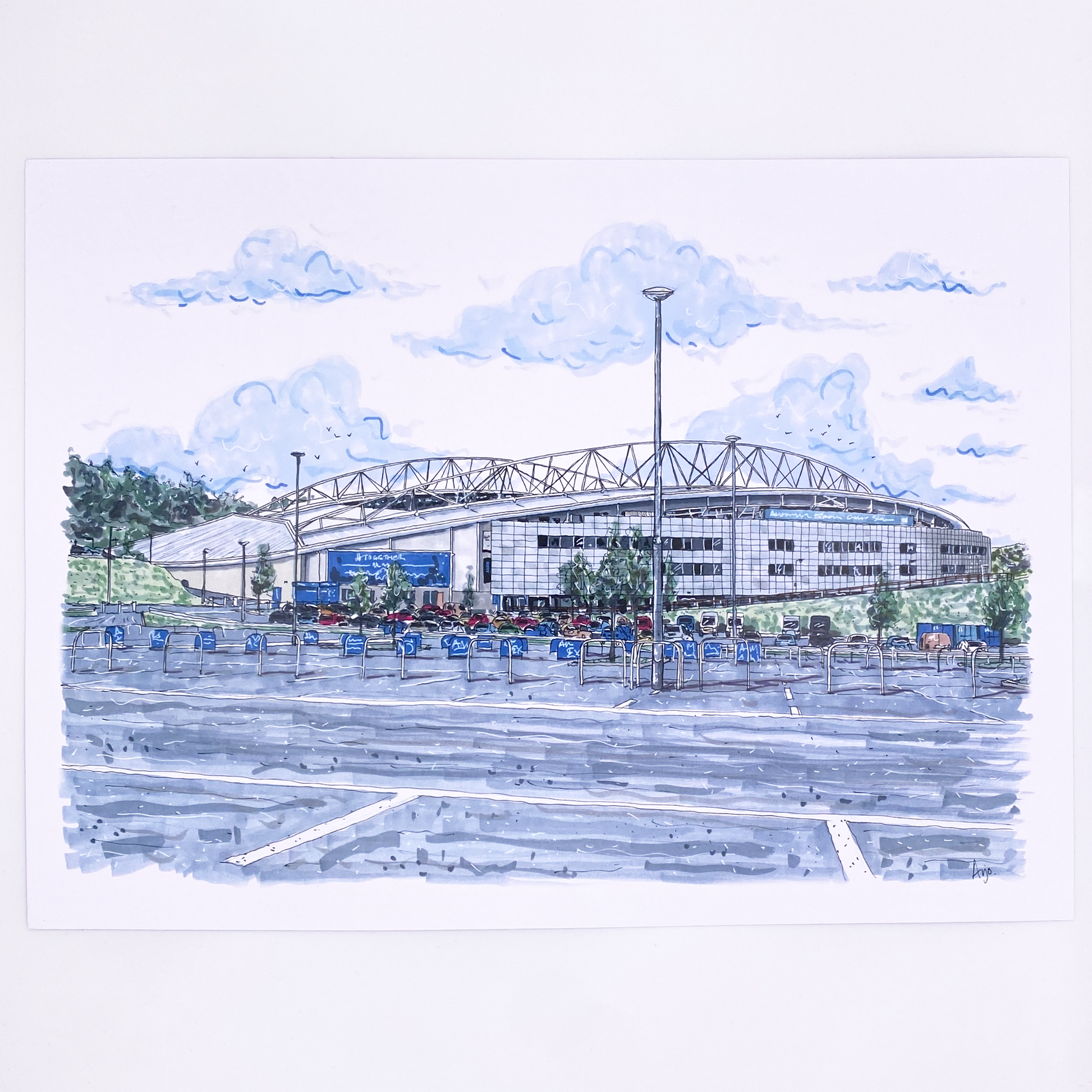 Brighton and Hove Albion Amex Stadium Print