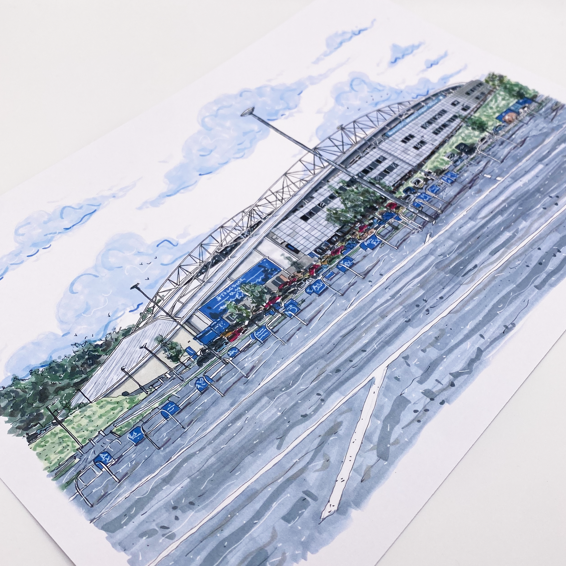 Brighton and Hove Albion Amex Stadium Print