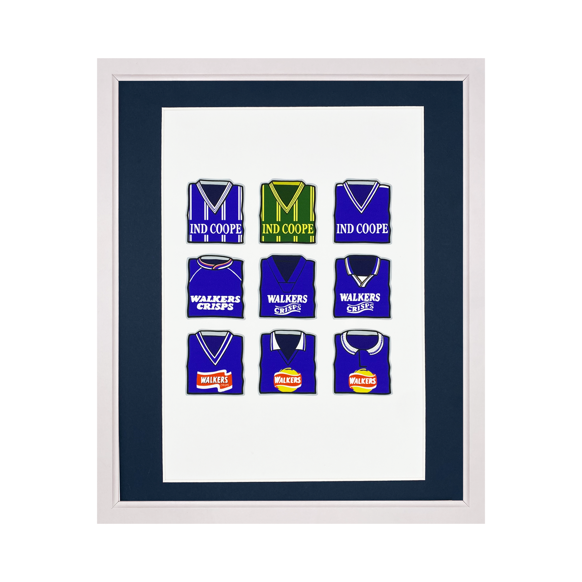 Leicester City Shirts Through the Years