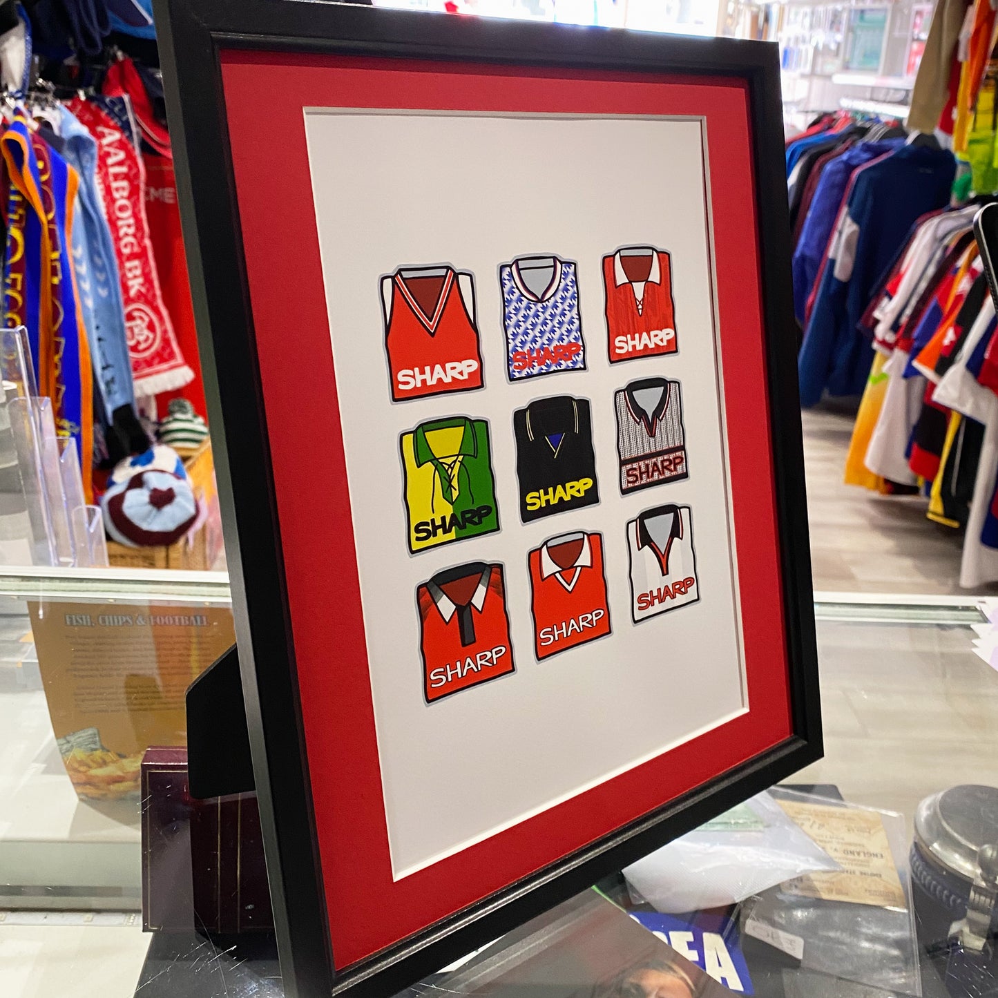 Manchester Utd Shirts Through the Years