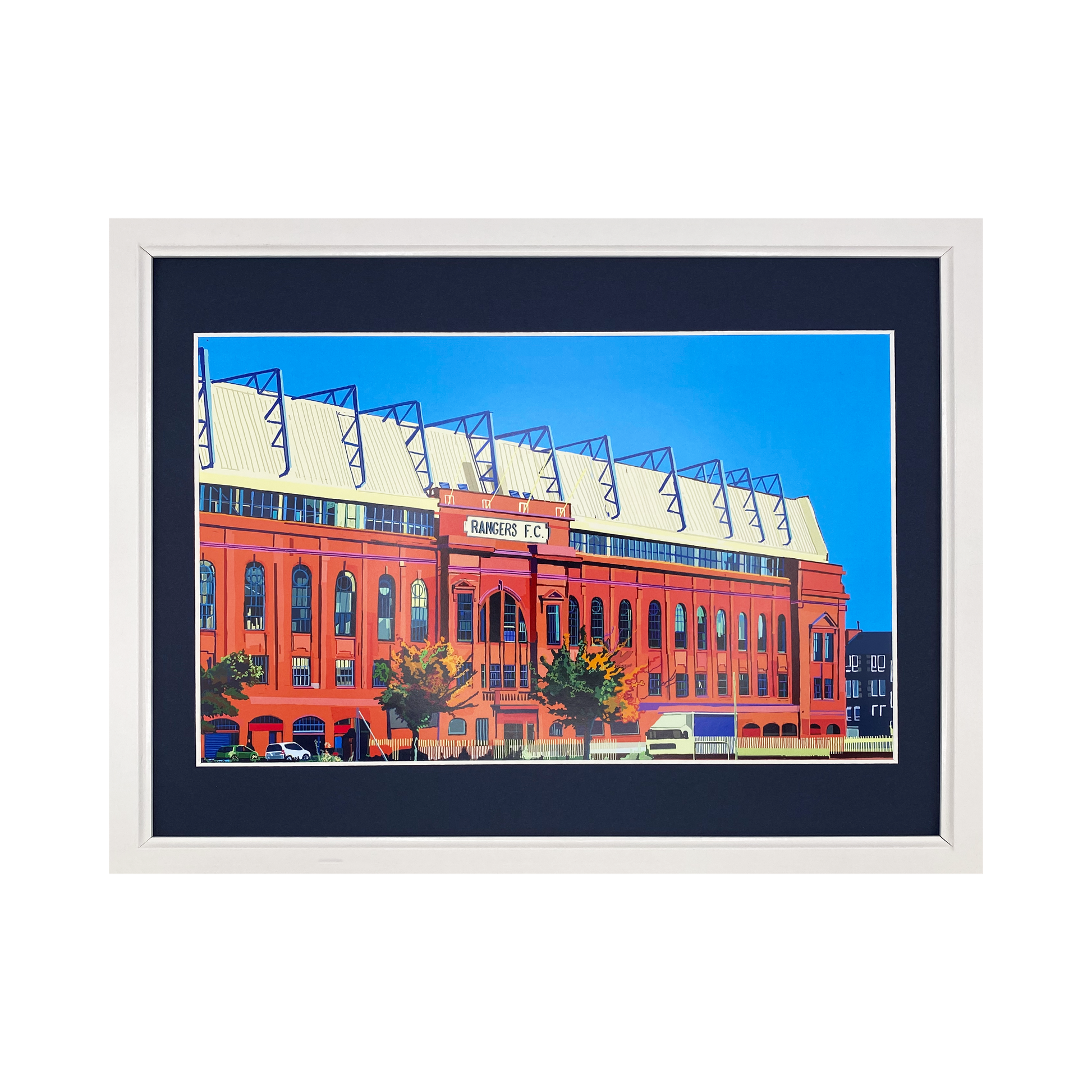 Ibrox Stadium, Glasgow Art Print