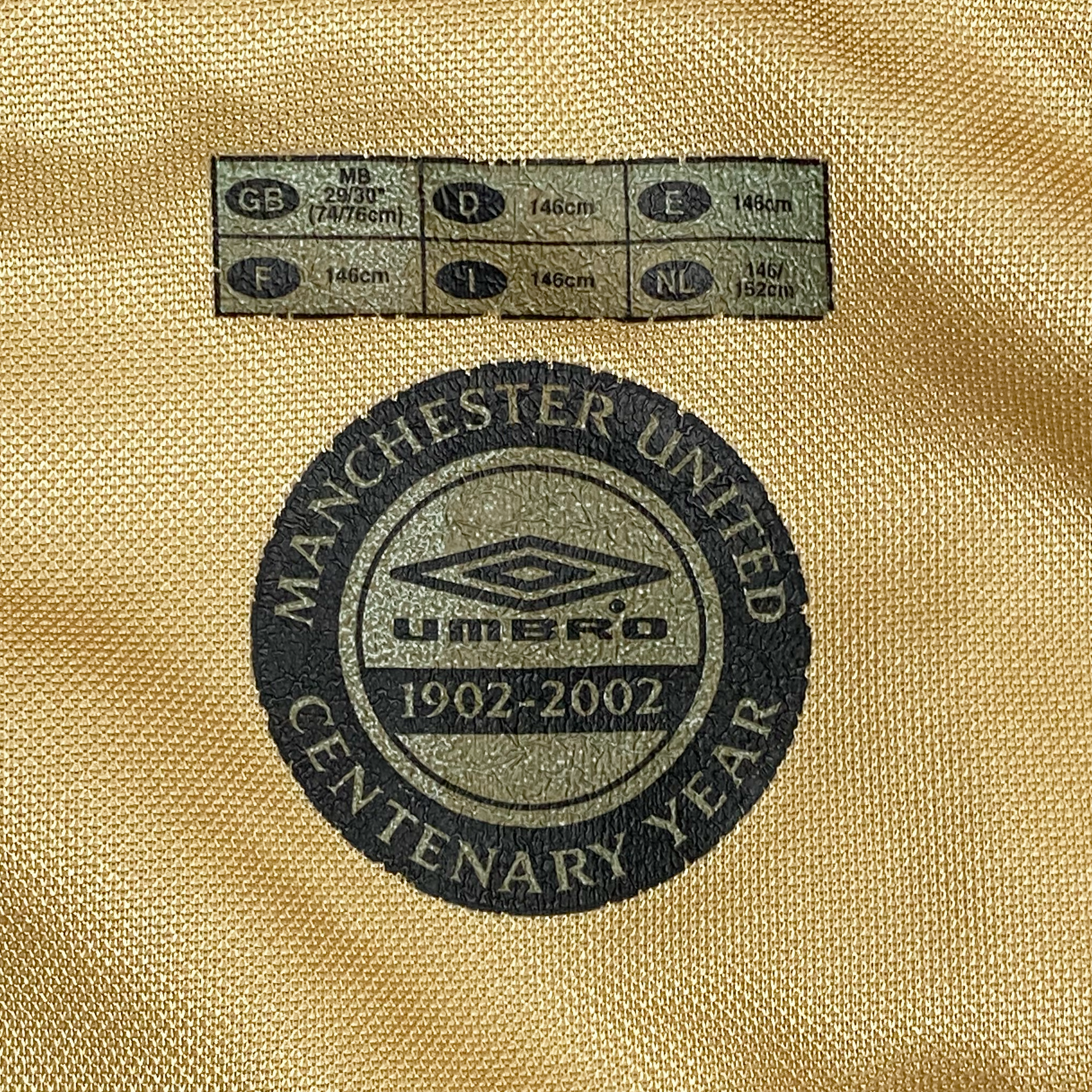 Manchester United Away/Third Shirt (2001-02) | 11-12 Years