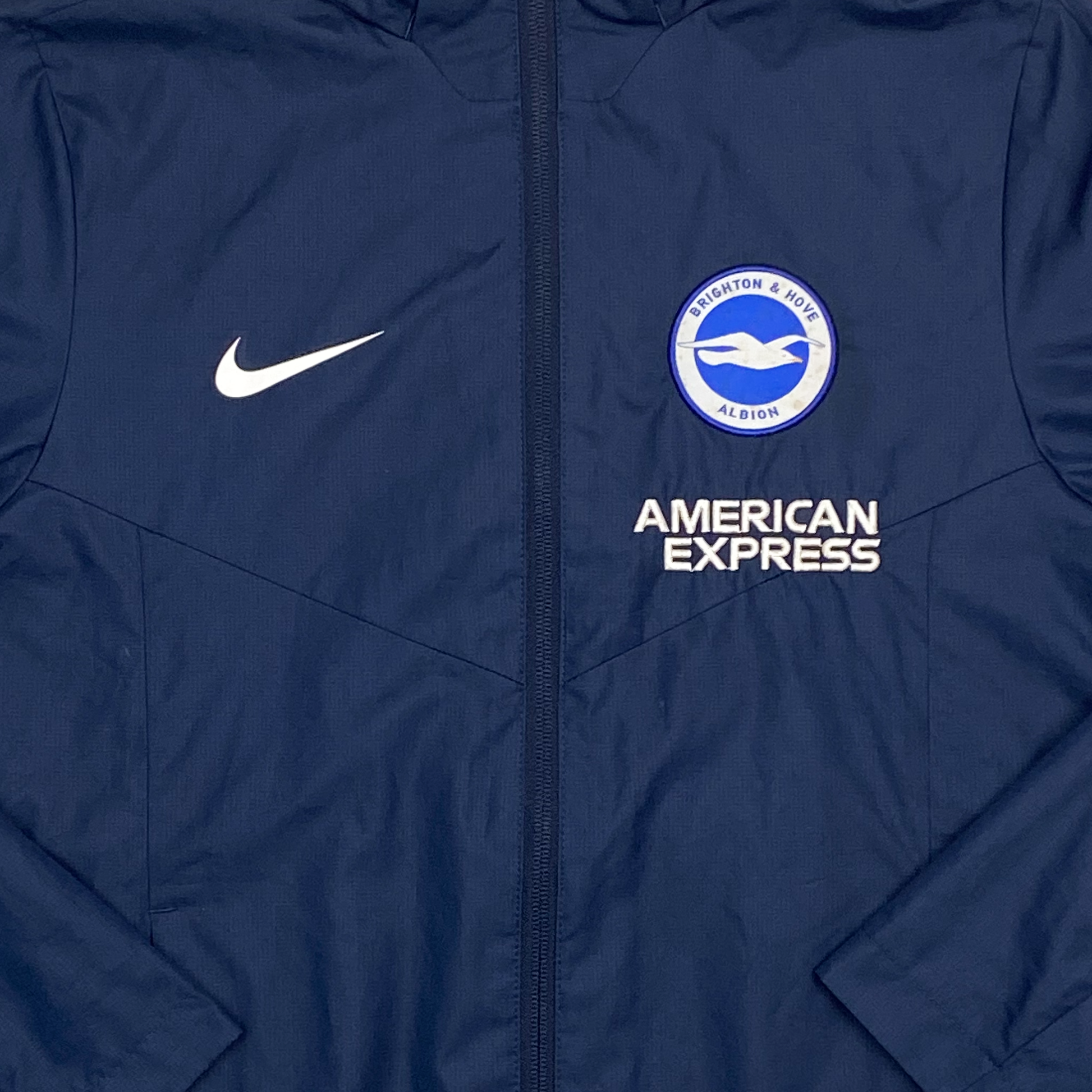 Brighton & Hove Albion Rain Jacket Navy Blue | 14-15 Years