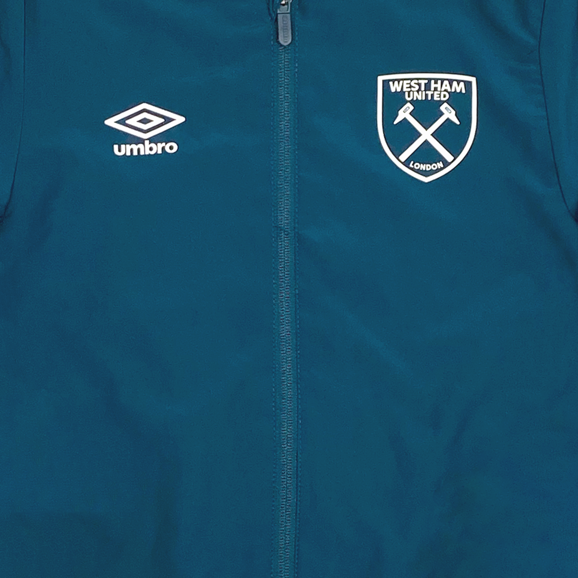 West Ham United Training Jacket Turquoise (2017-18) | 8-9 Years