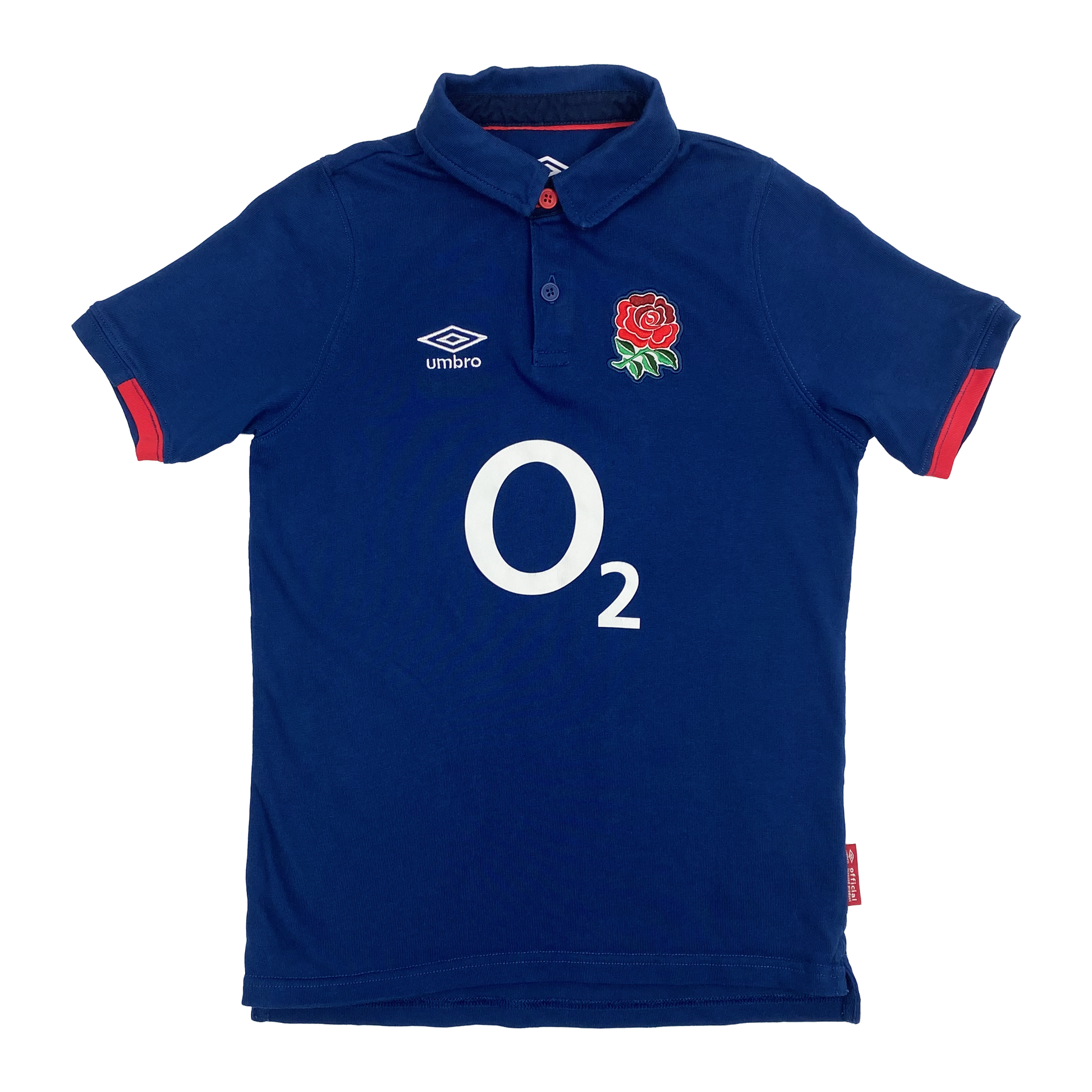 England Rugby Union Polo Shirt | 10-11 Years