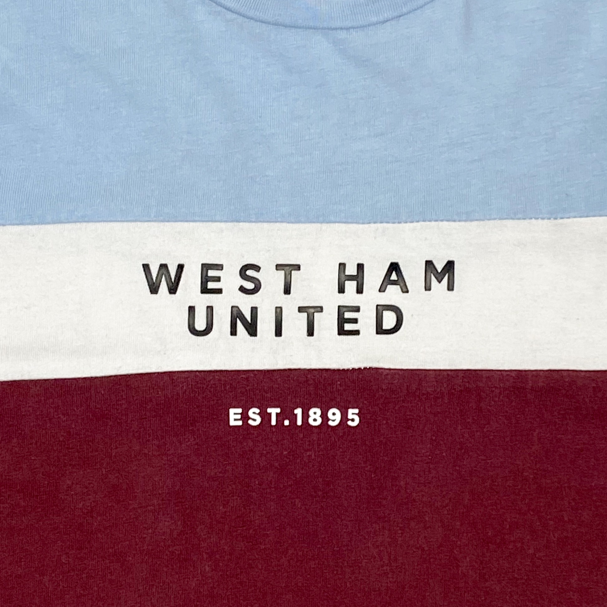 West Ham United Striped T-Shirt | 9-10 Years