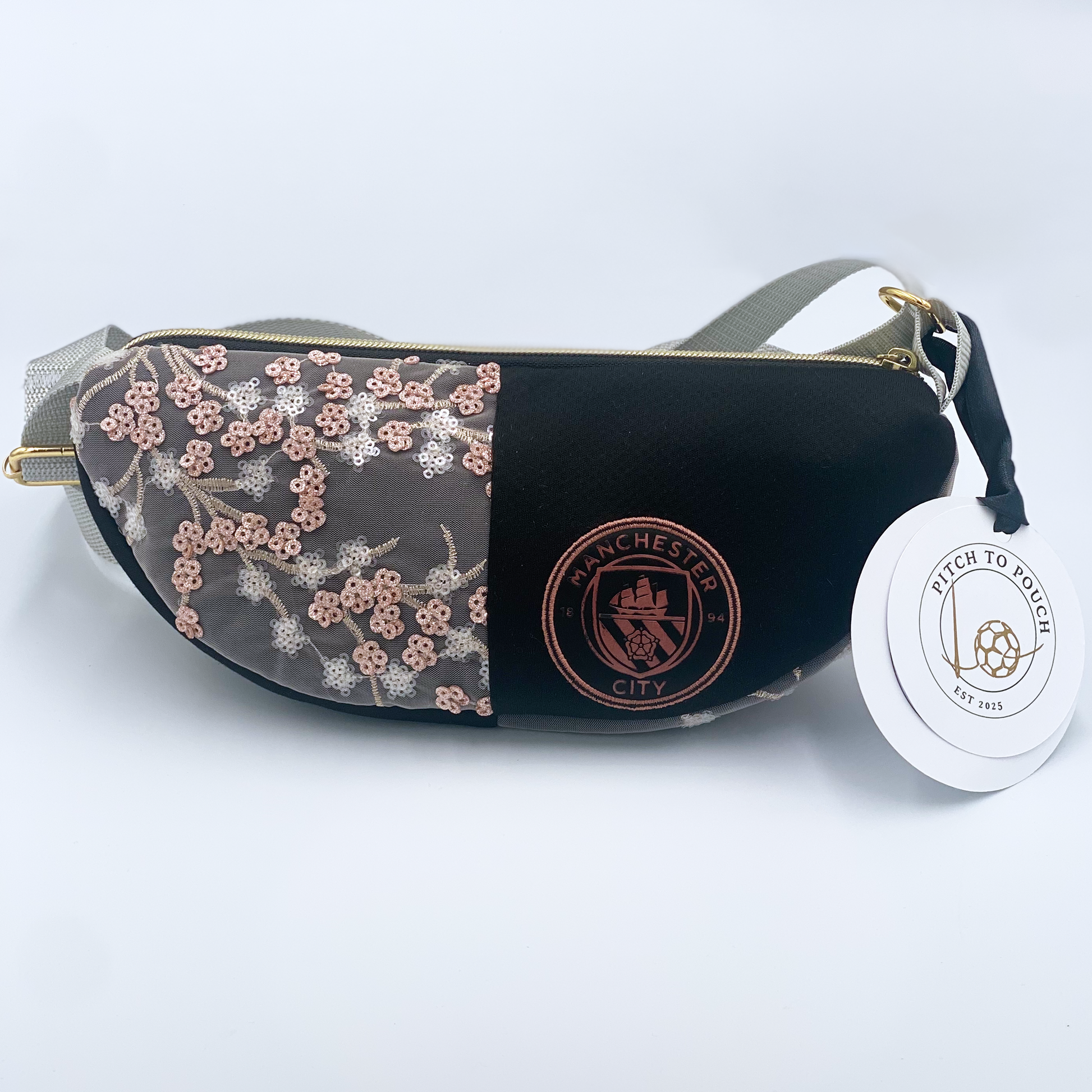 Manchester City Embroidered Crossbody Bag