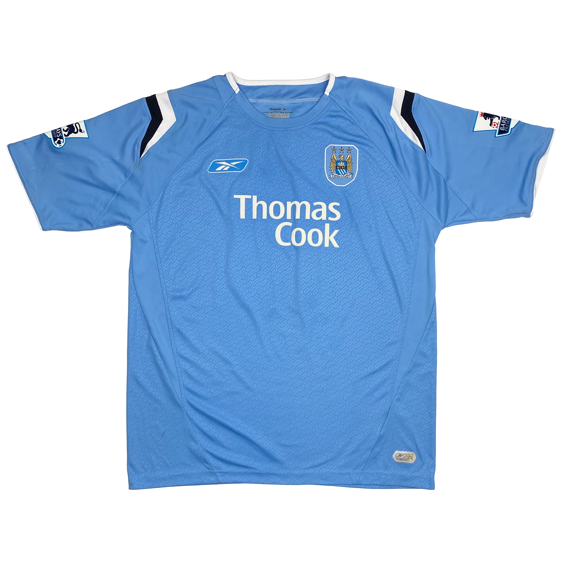 Manchester City Home Shirt (2004-06) - Danny Mills Match Prepared | Large
