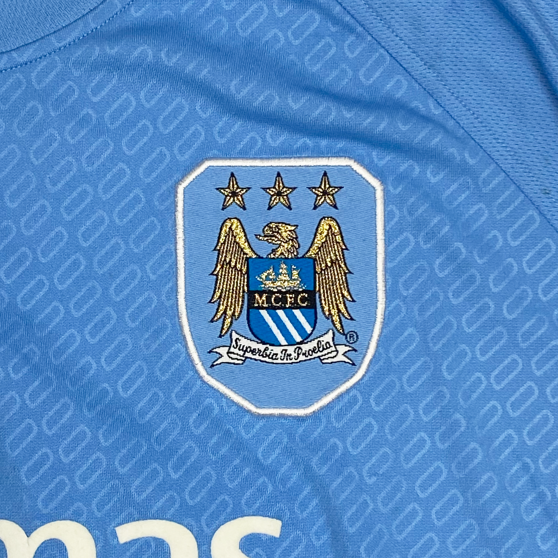 Manchester City Home Shirt (2004-06) - Danny Mills Match Prepared | Large