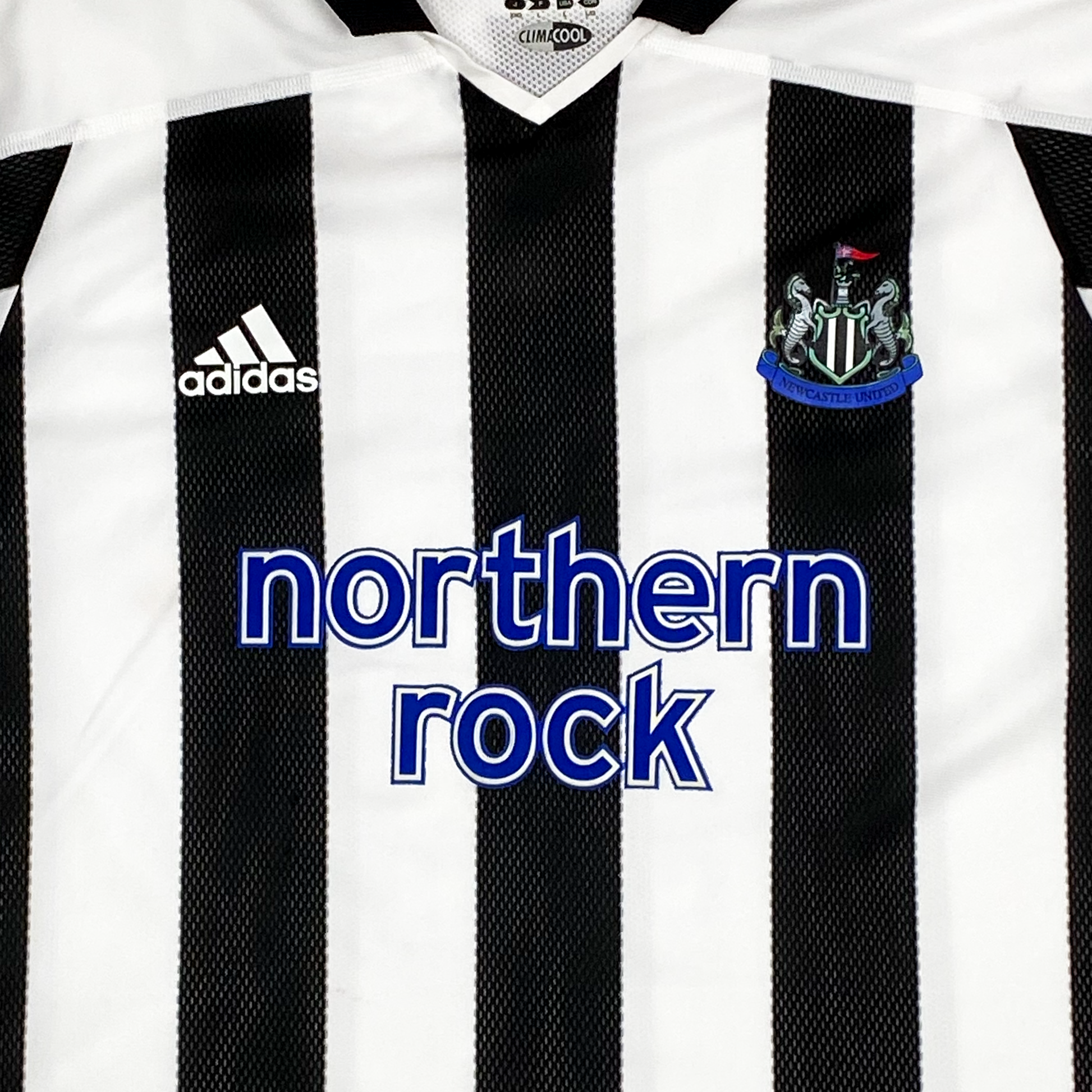 Newcastle United Home Shirt (2003-04) - Hugo Viana Match Worn | Large