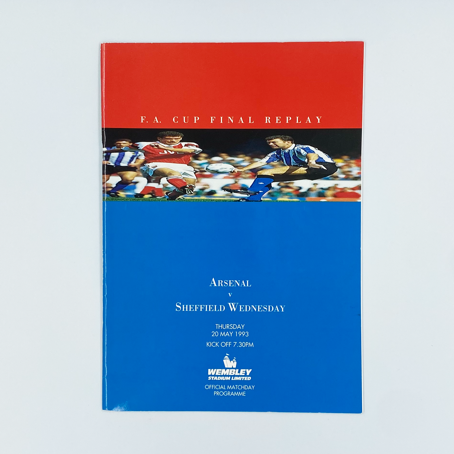 1993 FA Cup Final Replay Programme & Ticket