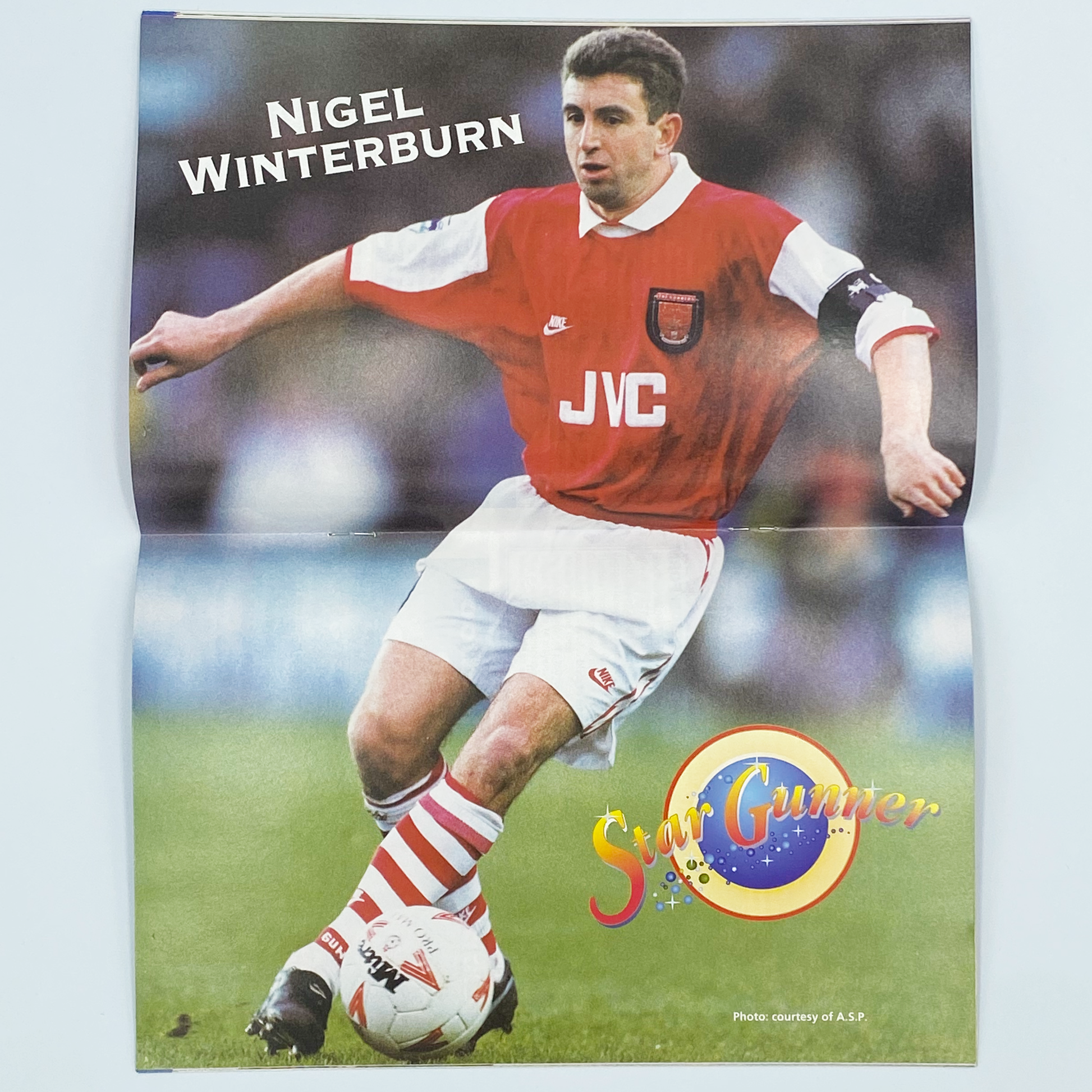 Arsenal vs AC Milan European Super Cup 1st Leg Programme (1 February, 1995)