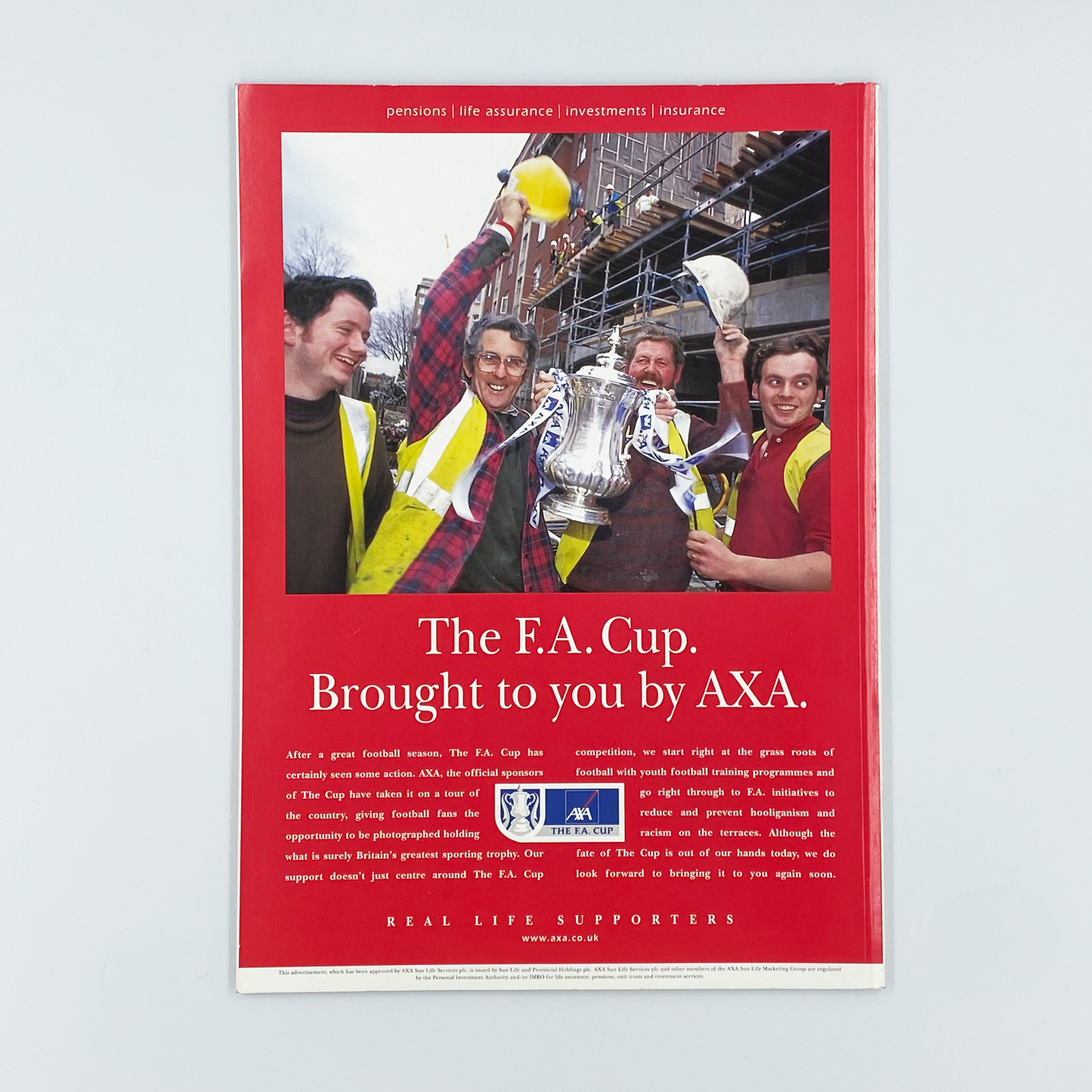 1999 FA Cup Final Programme