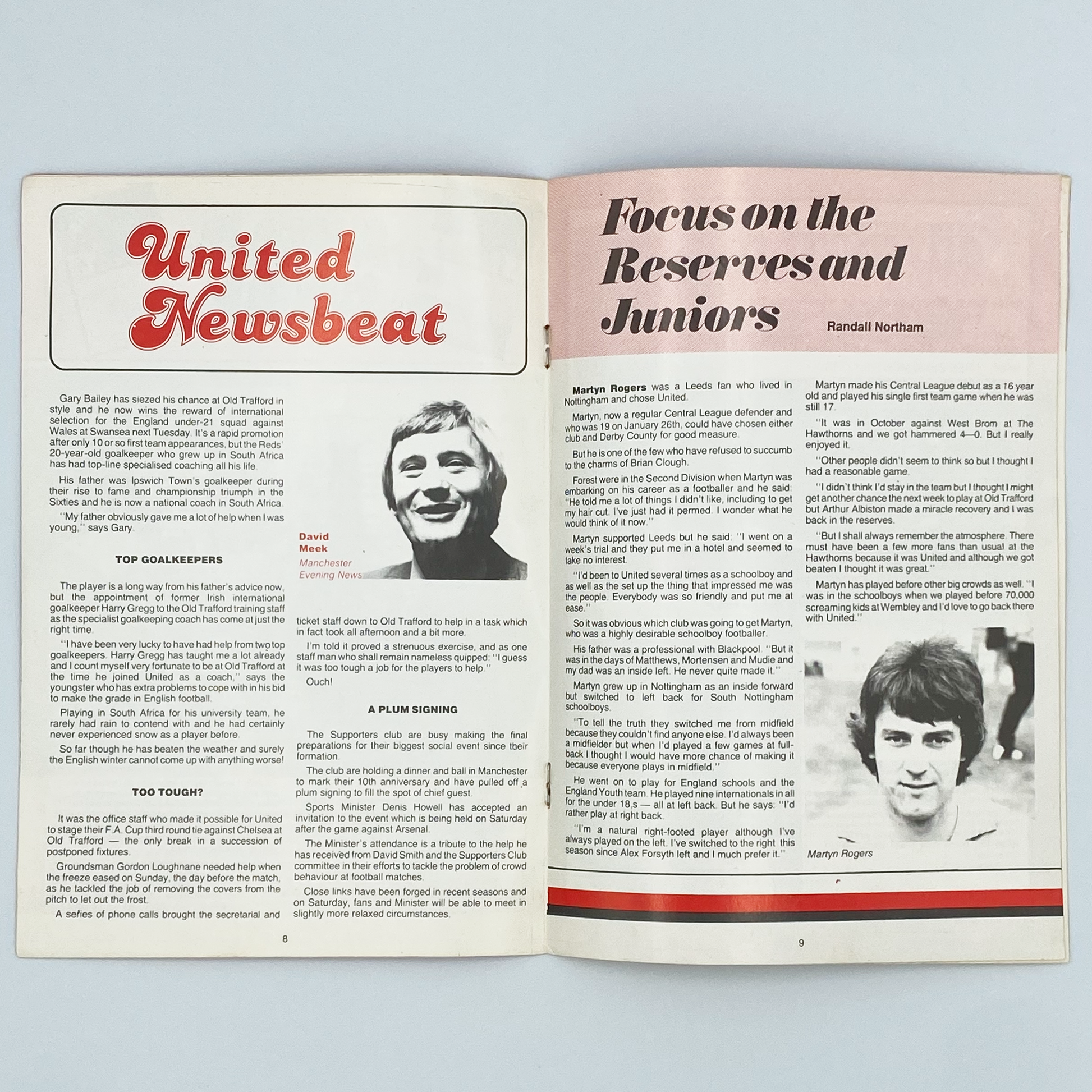 Manchester United vs Fulham Programme (12 February, 1979)