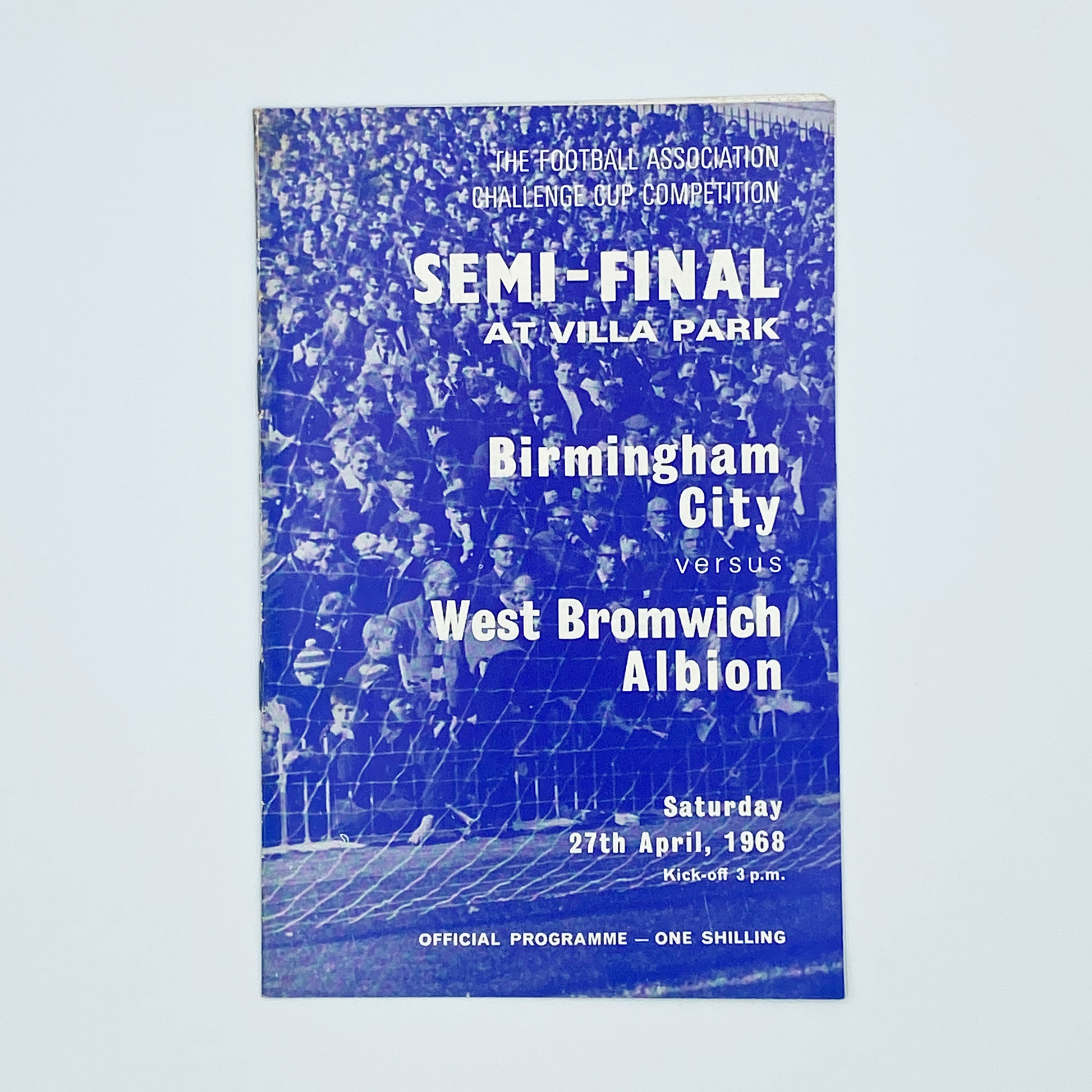 Birmingham City vs West Bromwich Albion FA Cup Semi-Final Programme (27 April, 1968)