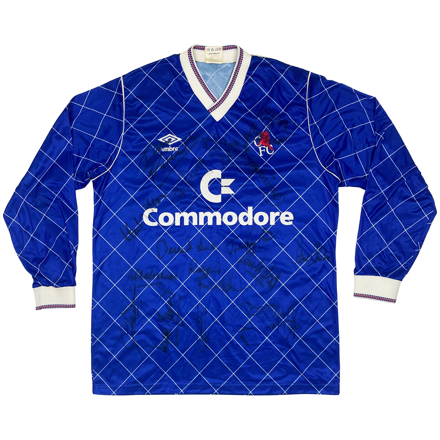 Signed Chelsea Home Shirt (1987-89)