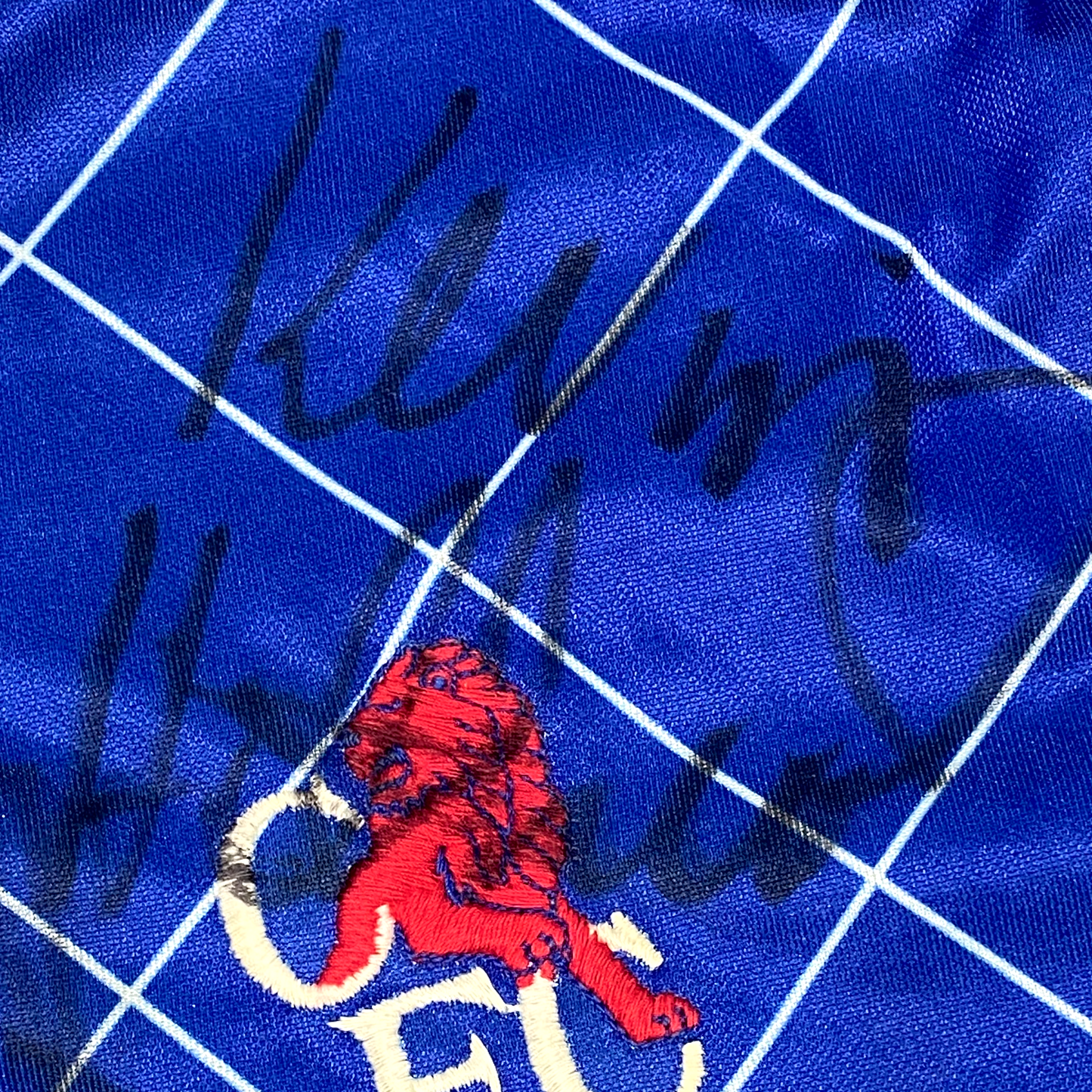 Signed Chelsea Home Shirt (1987-89)