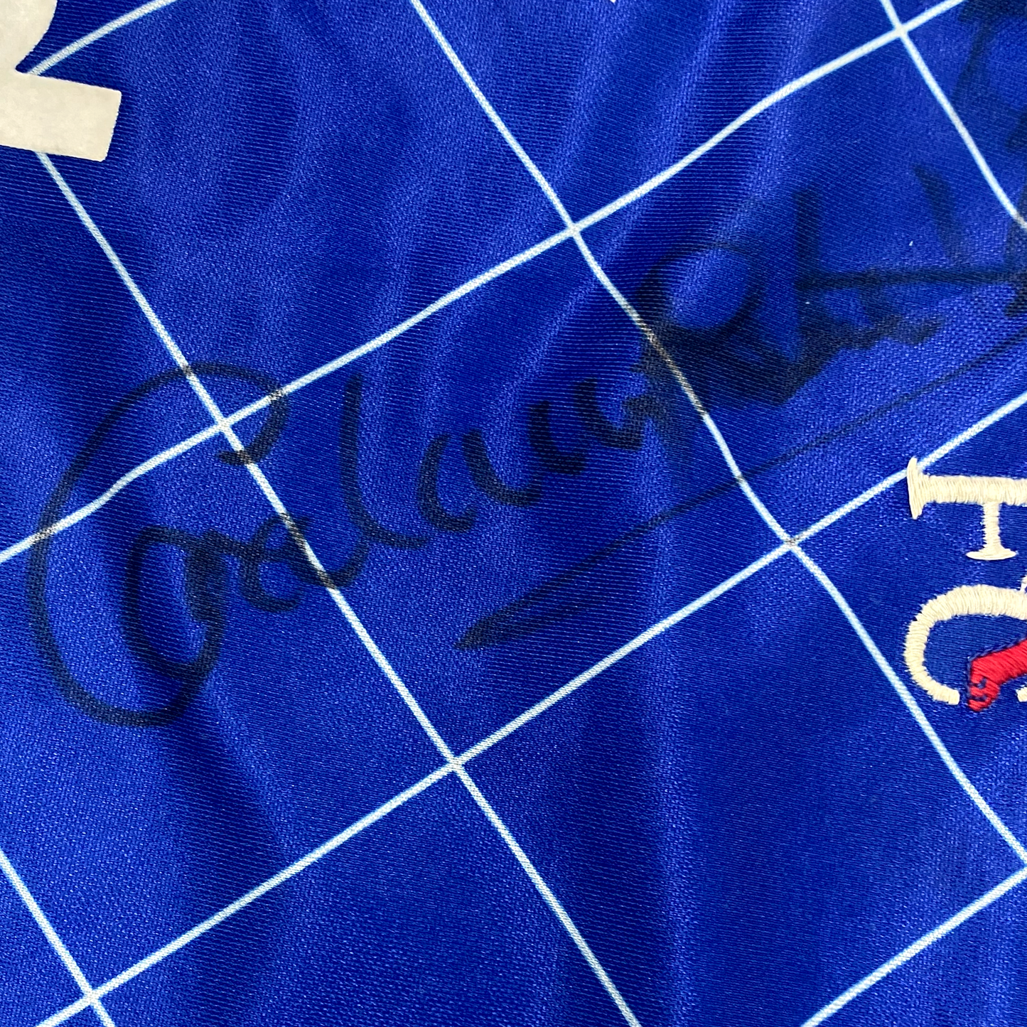 Signed Chelsea Home Shirt (1987-89)