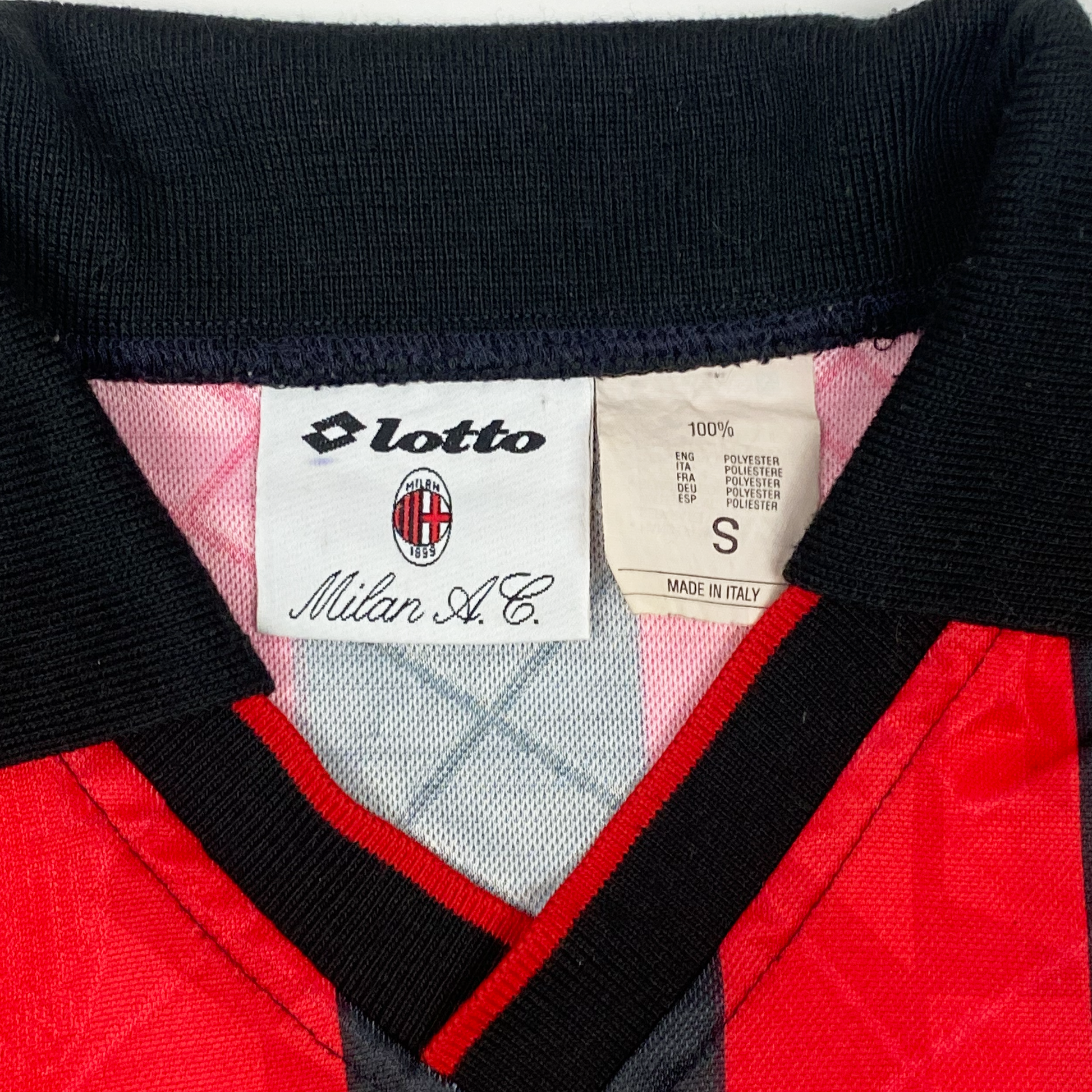AC Milan Home Shirt (1995-96) | Small