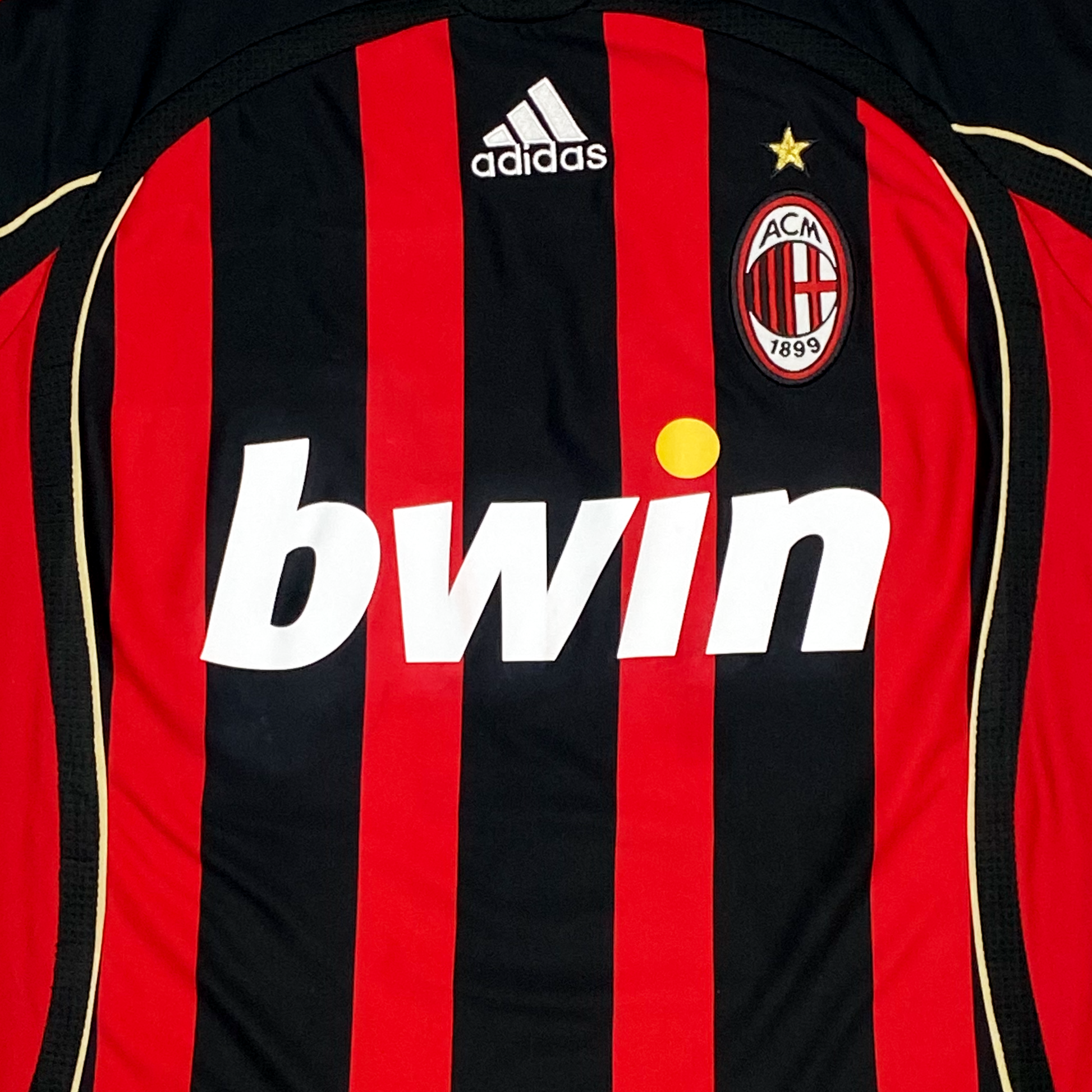 AC Milan Home Shirt - Ronaldo 99 (2006-07) | Small