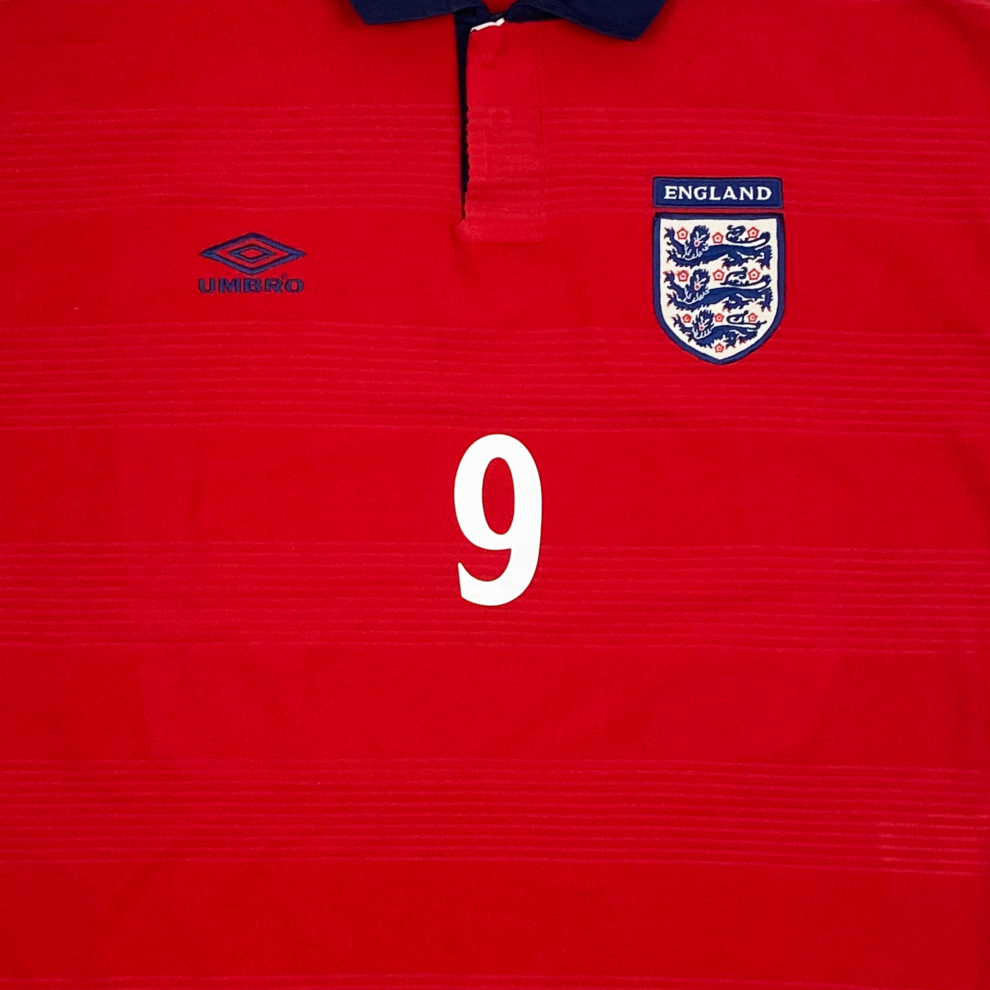 England Away Shirt (2000) - Shearer 9 | Large