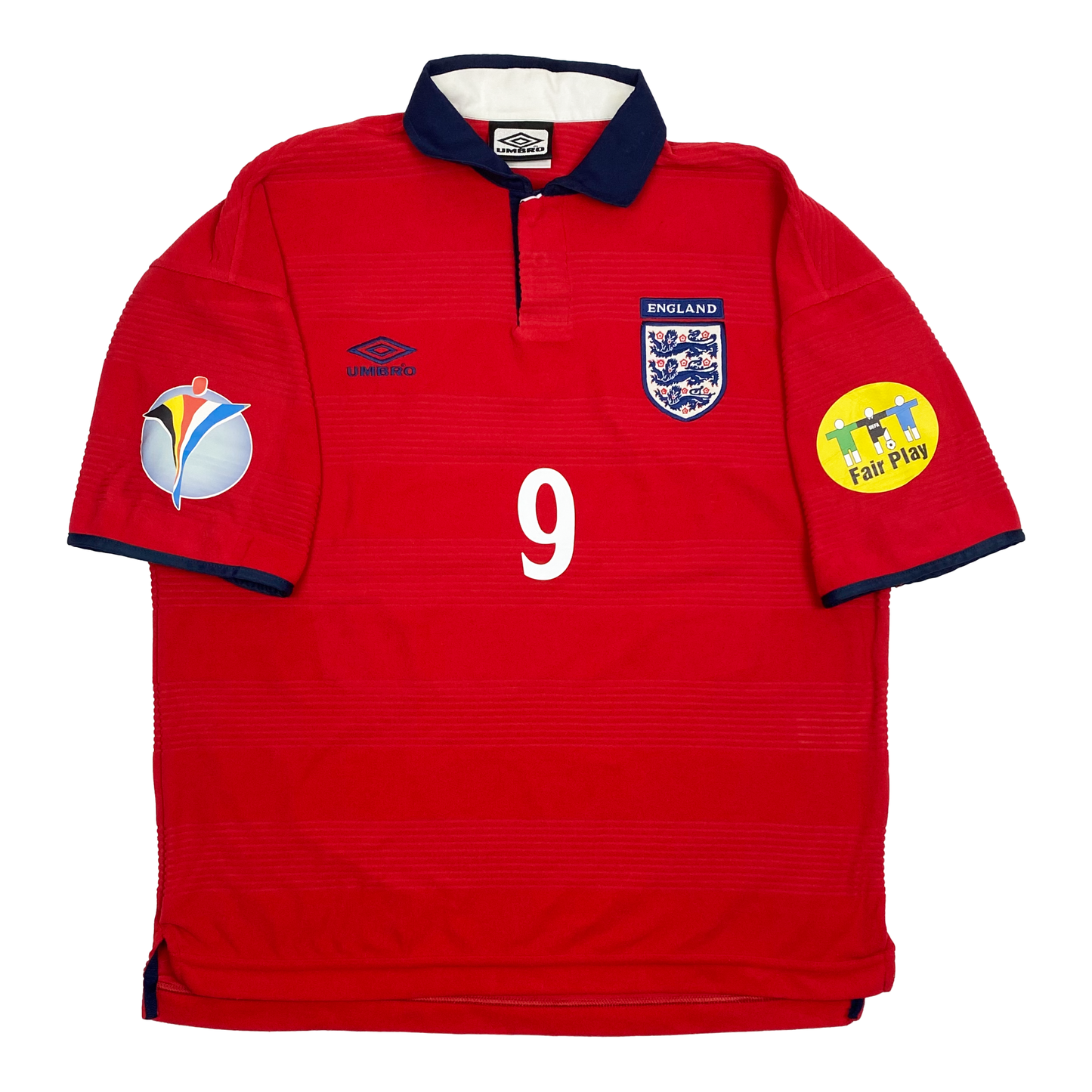 England Away Shirt (2000) - Shearer 9 | Large