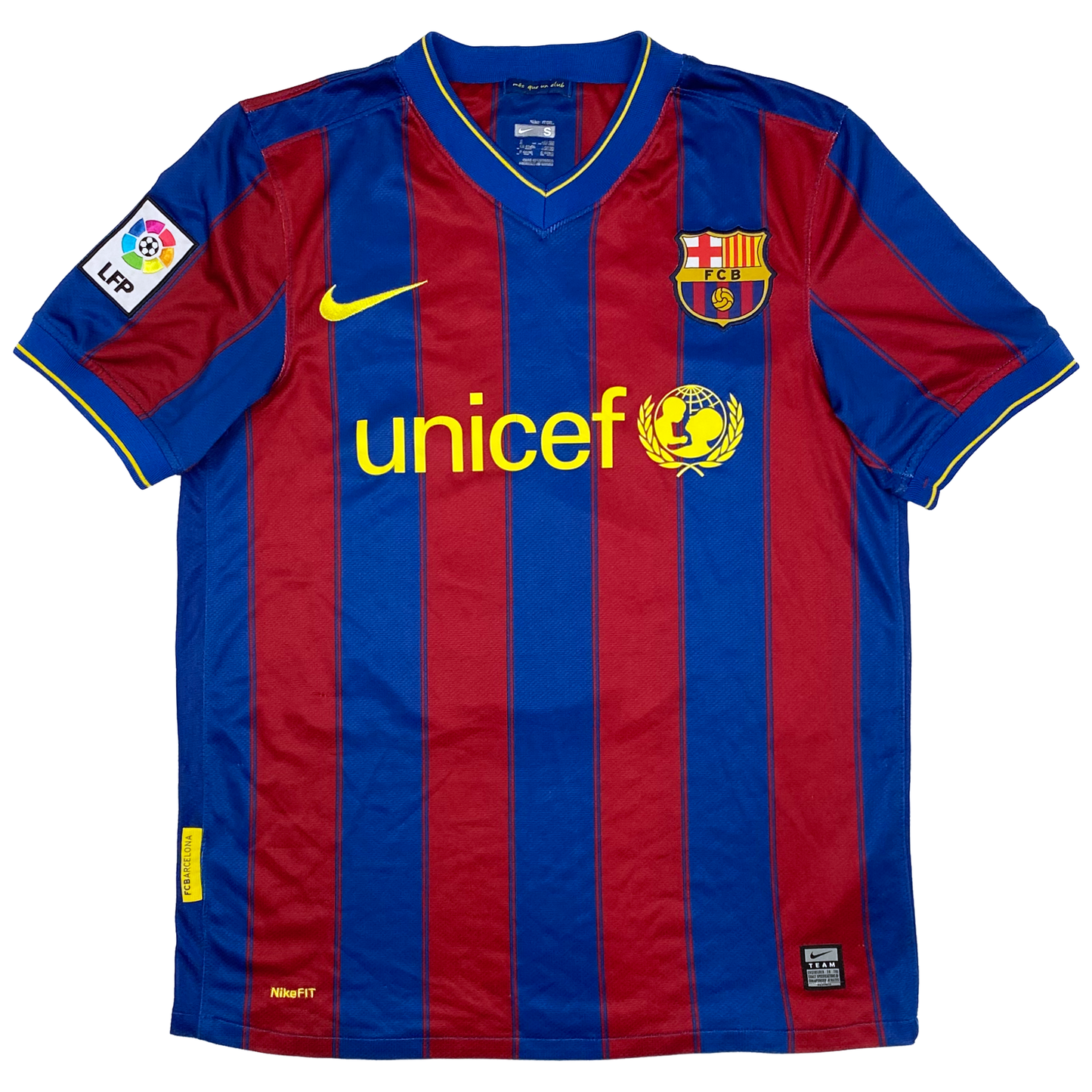FC Barcelona Home Shirt (2009-10) - Puyol 5 | Small