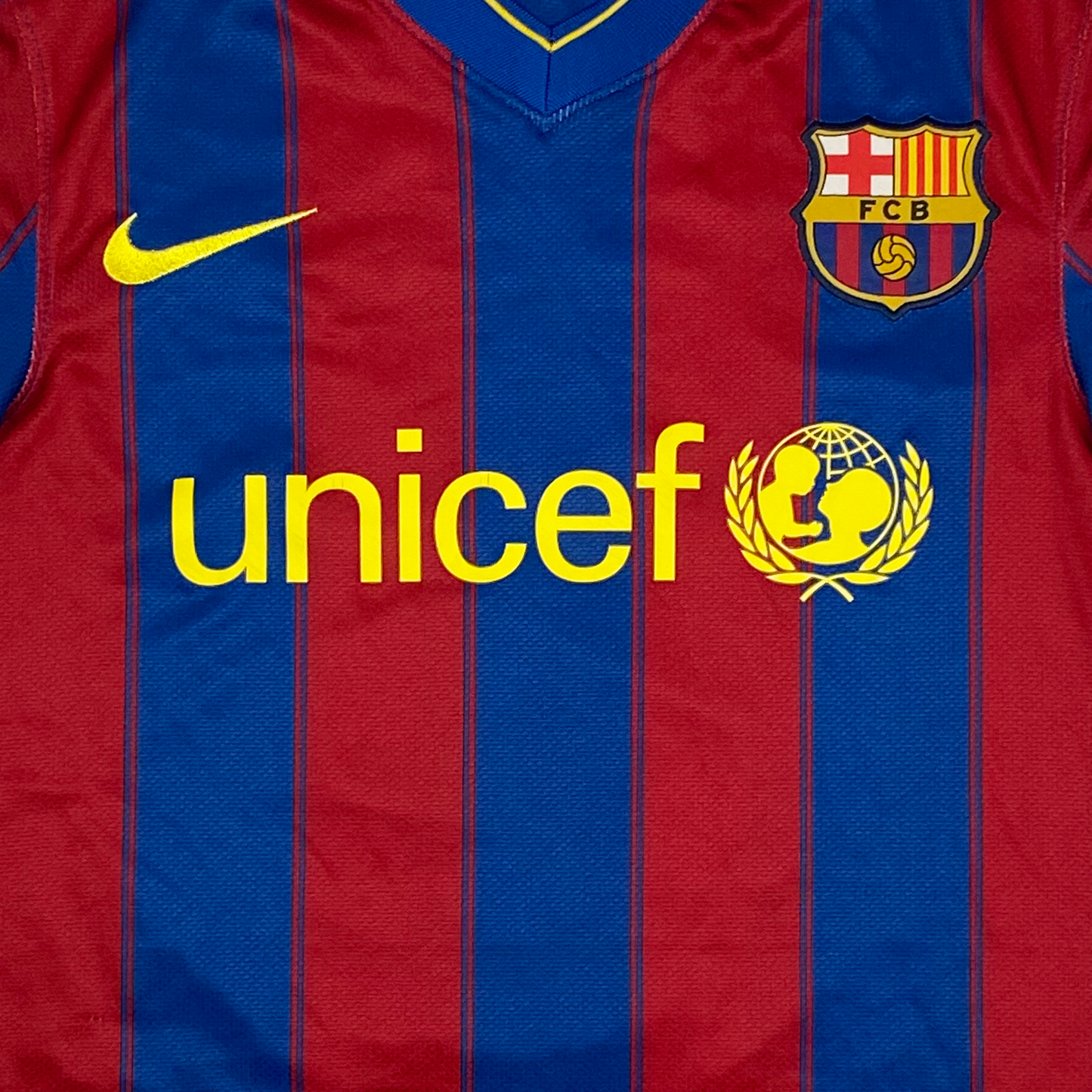 FC Barcelona Home Shirt (2009-10) - Puyol 5 | Small