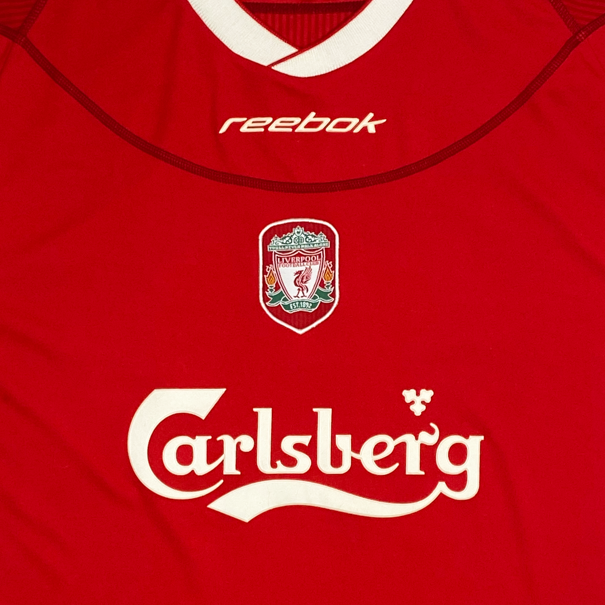 Liverpool Home Shirt (2002-04) | Small