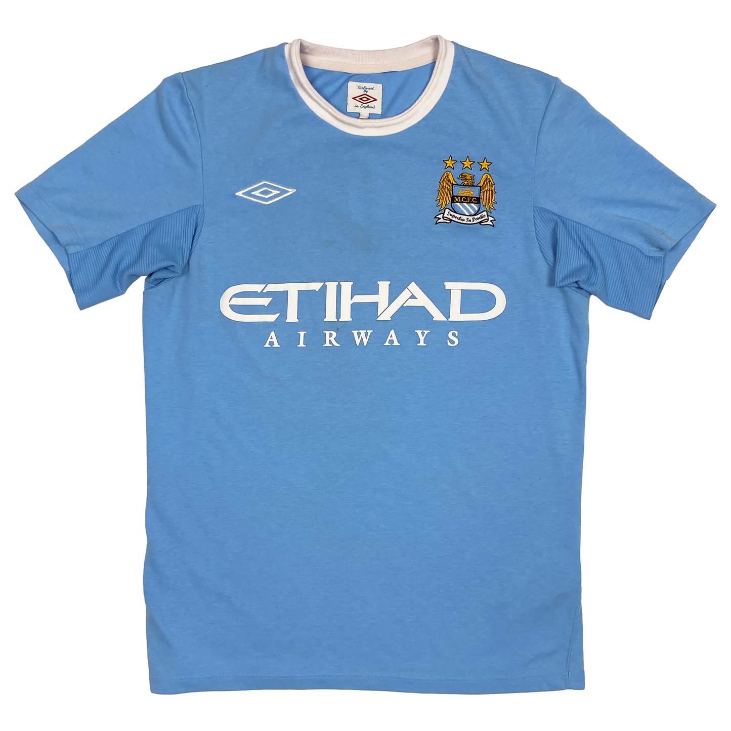 Manchester City Home Shirt (2009-10) | Small