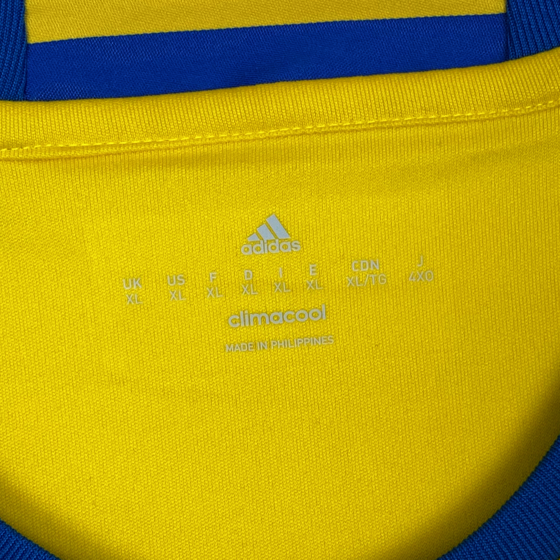 Sweden Home Shirt (2016) | Extra Large