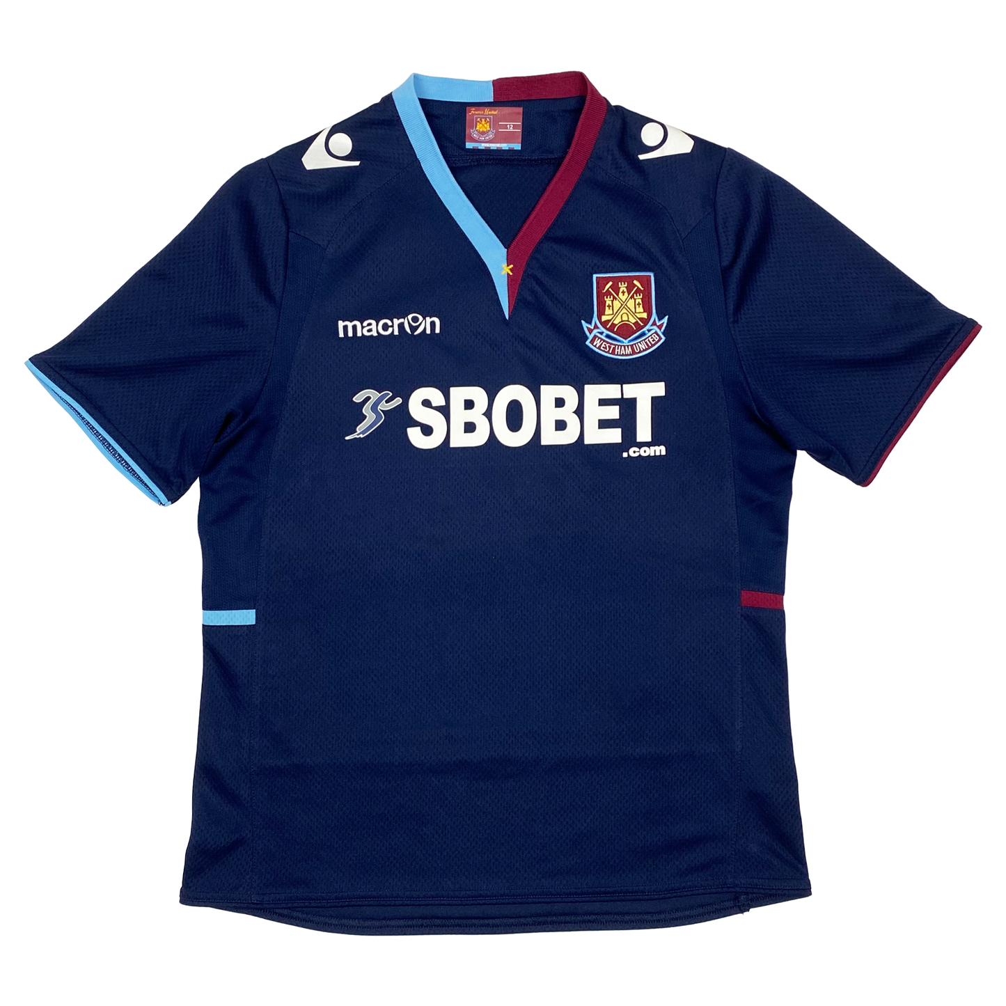 West Ham United Away Shirt (2012-13) | Women's Medium