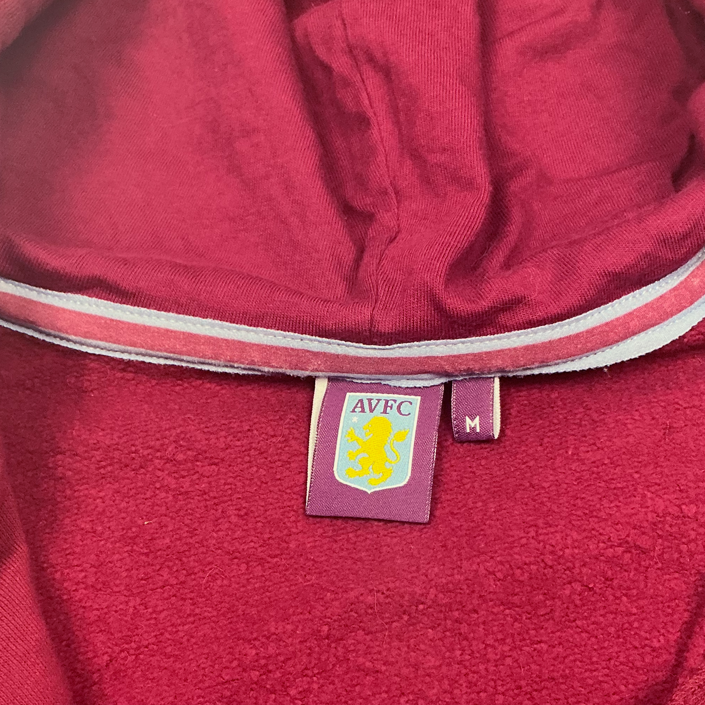 Aston Villa Zip-Up Hoodie | Medium